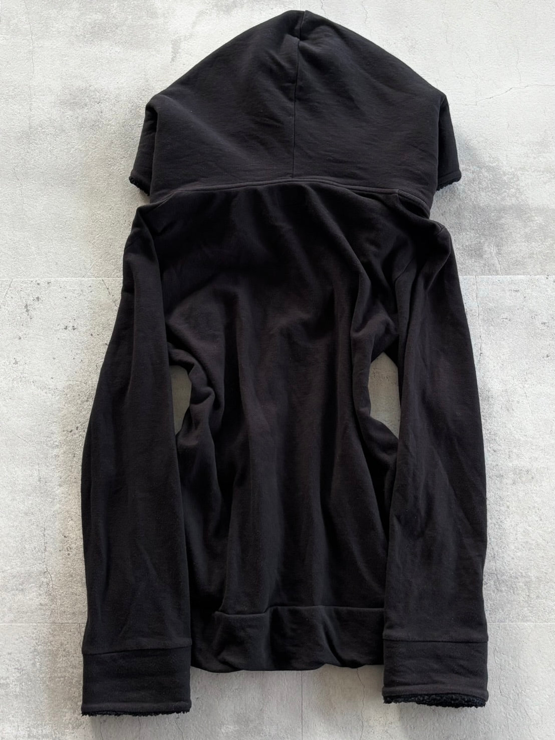 PPFM Studded Sherpa Hood Zip Hoodie