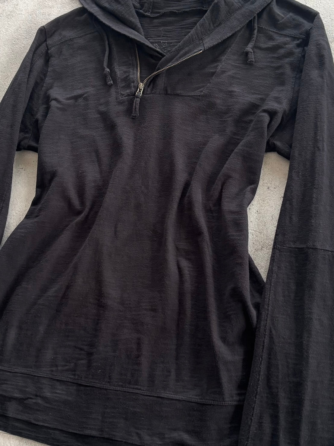 MARITHE FRANCOIS GIRBAUD Asymmetry Neck Hoodie