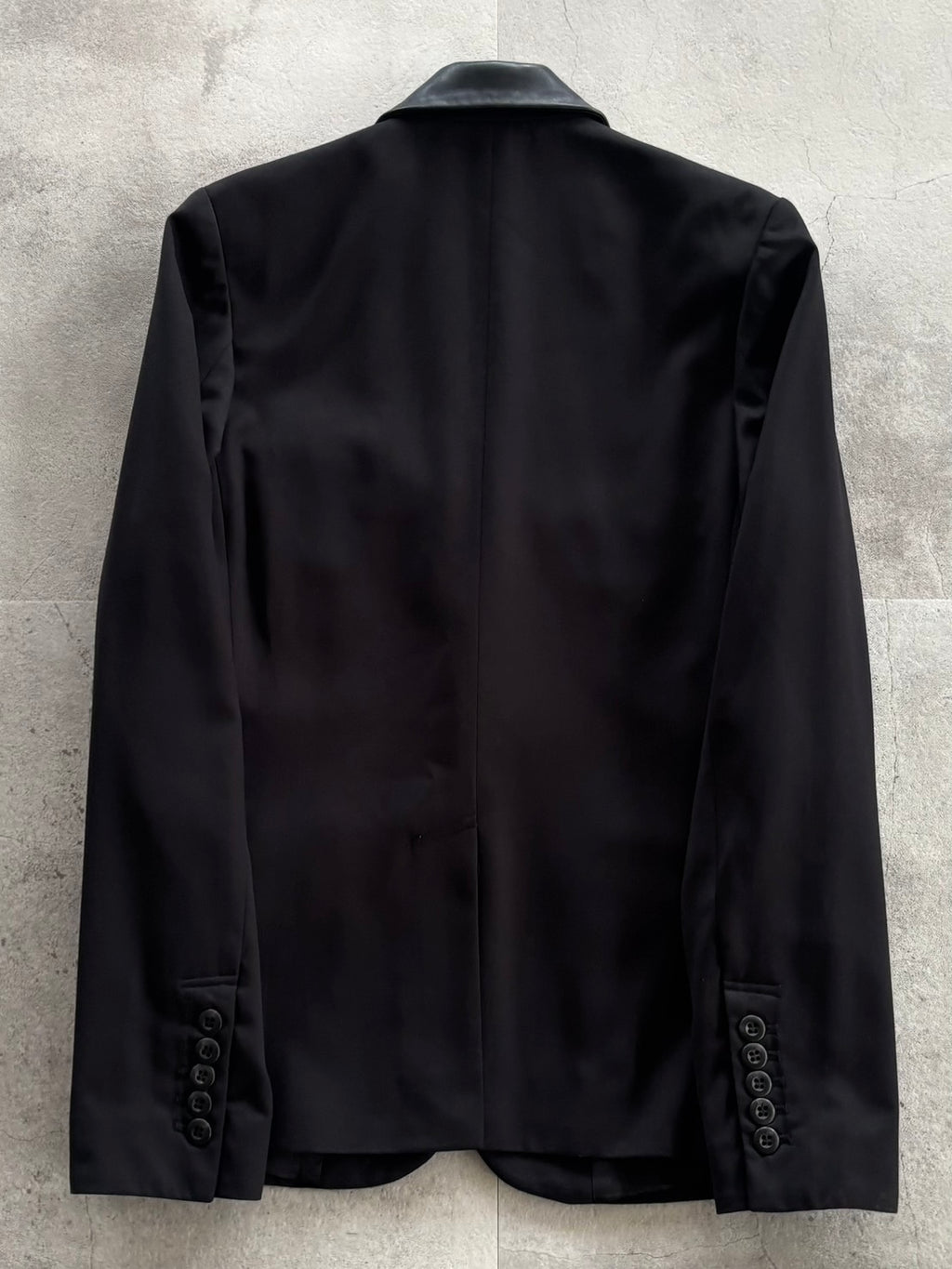 FUGA Satin Lapel Tailored Jacket