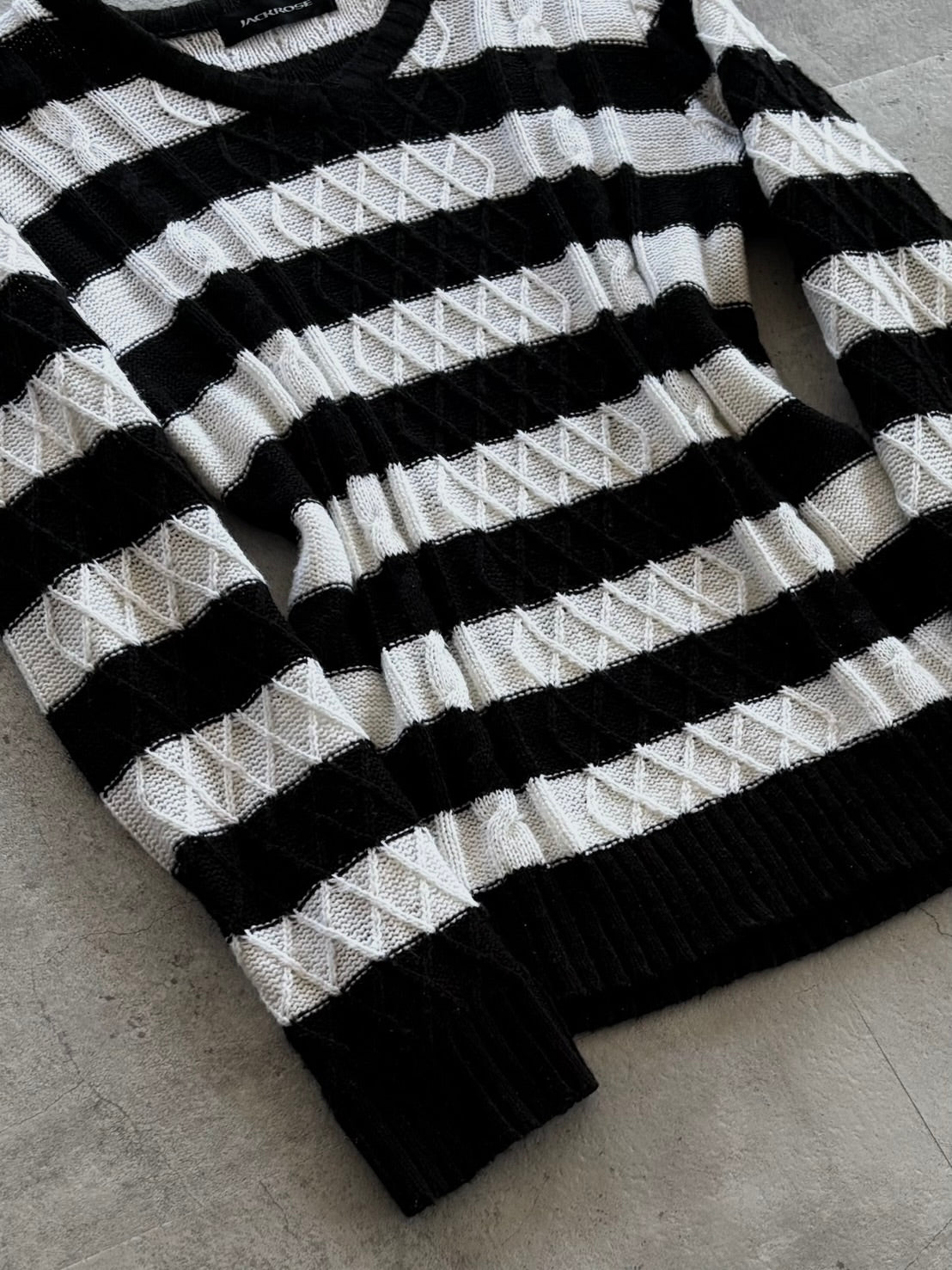 JACKROSE Border Cable Knit