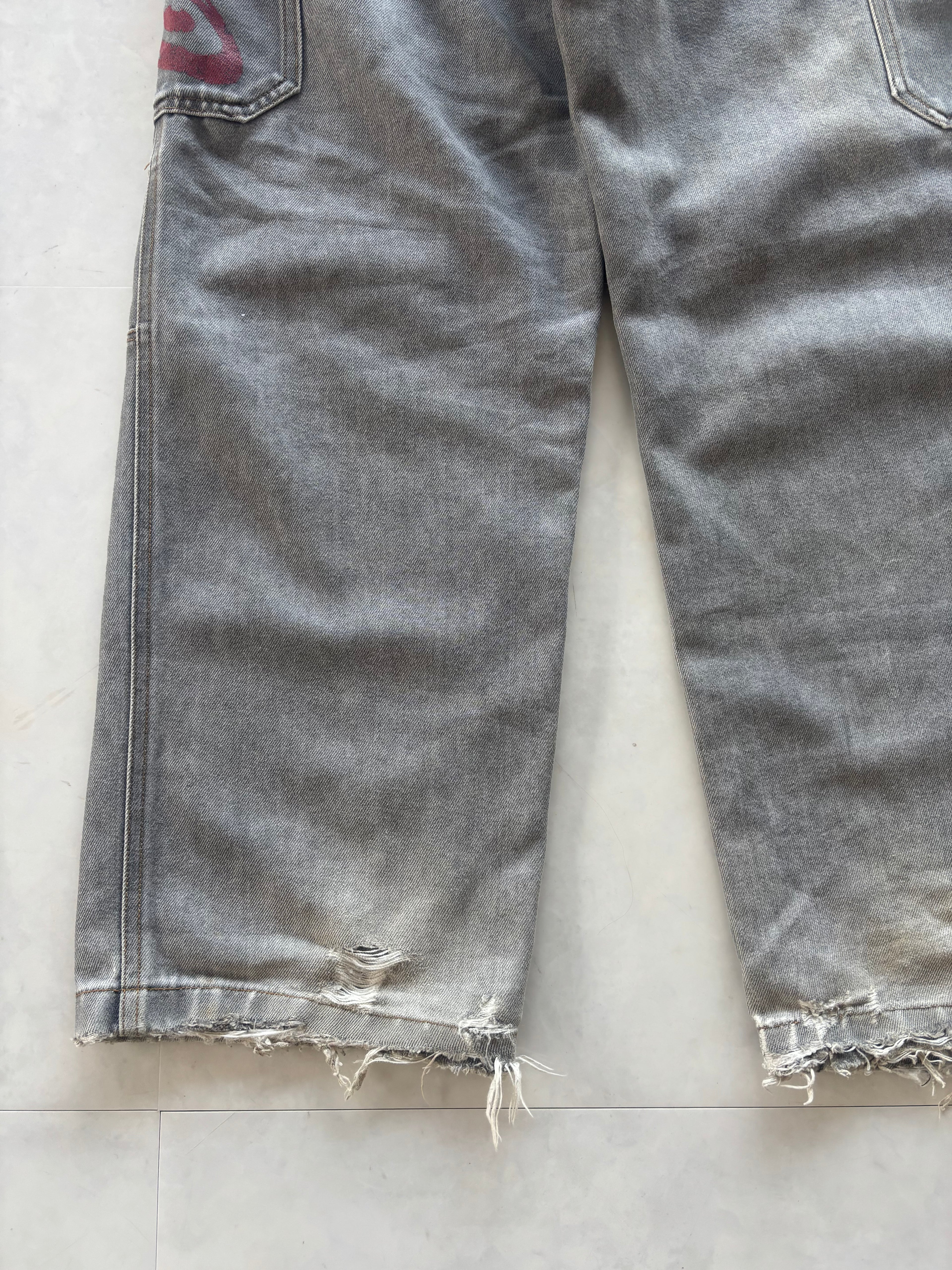 PIKO Multi-Stitch Work Cargo Denim