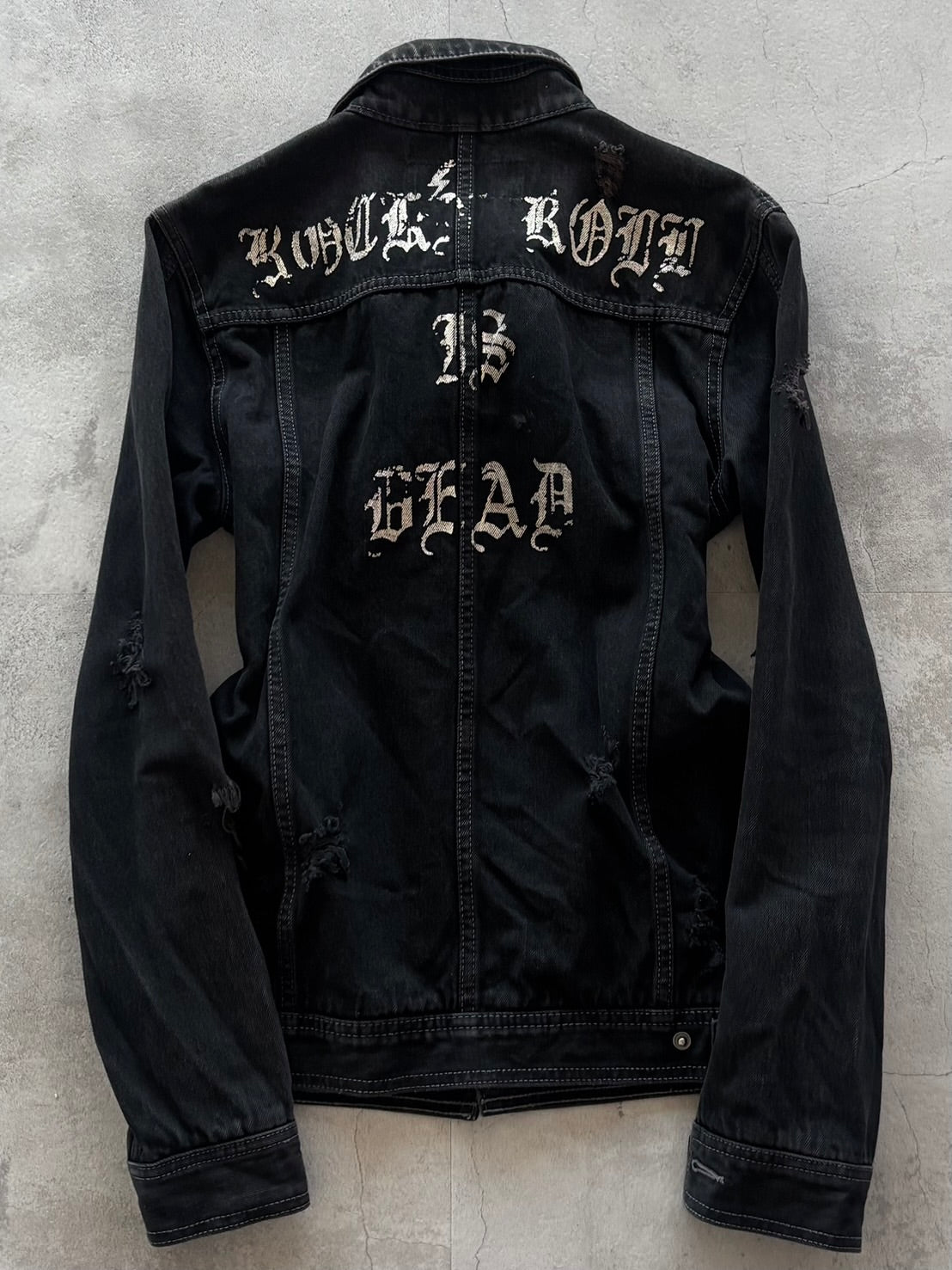 OF THE NEIGE STYLE STYLE DARKSIDE STUDS DENIM JACKET