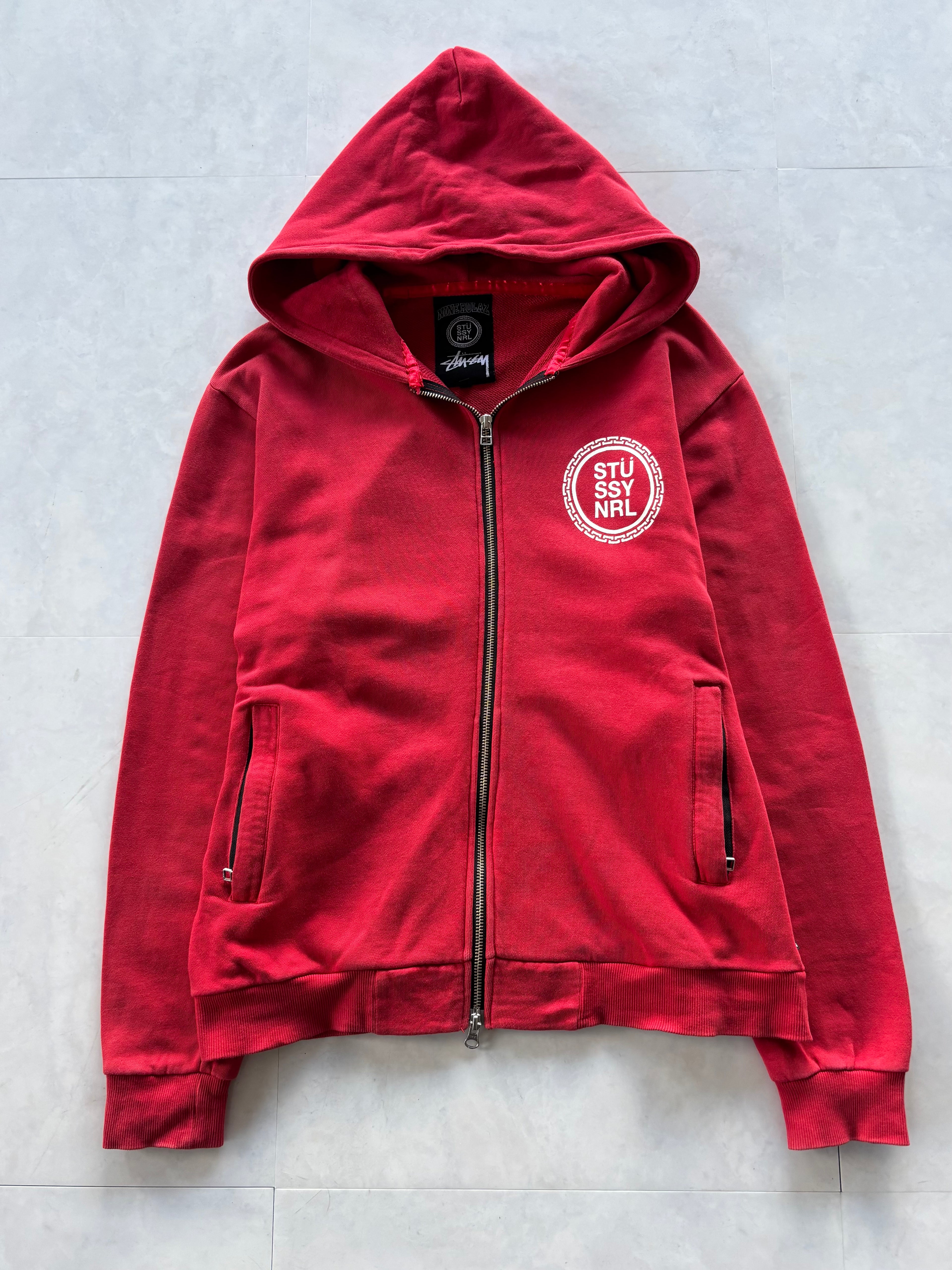 STUSSY Dragon Skull Zip Hoodie