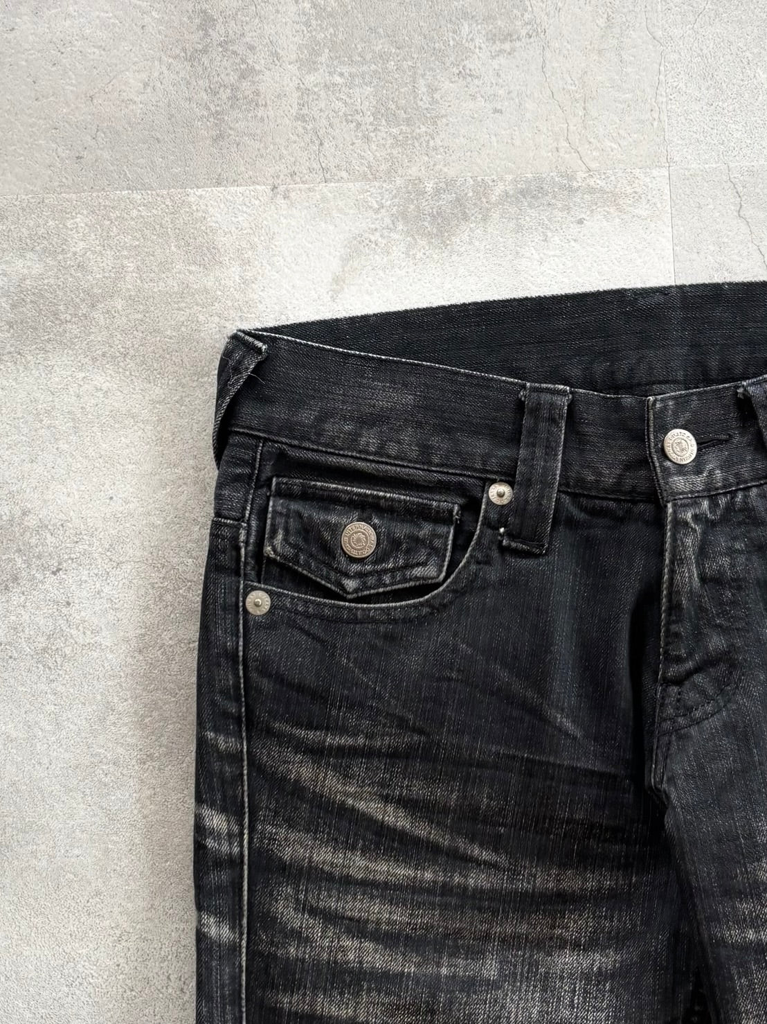 TORNADO MART flare denim pants