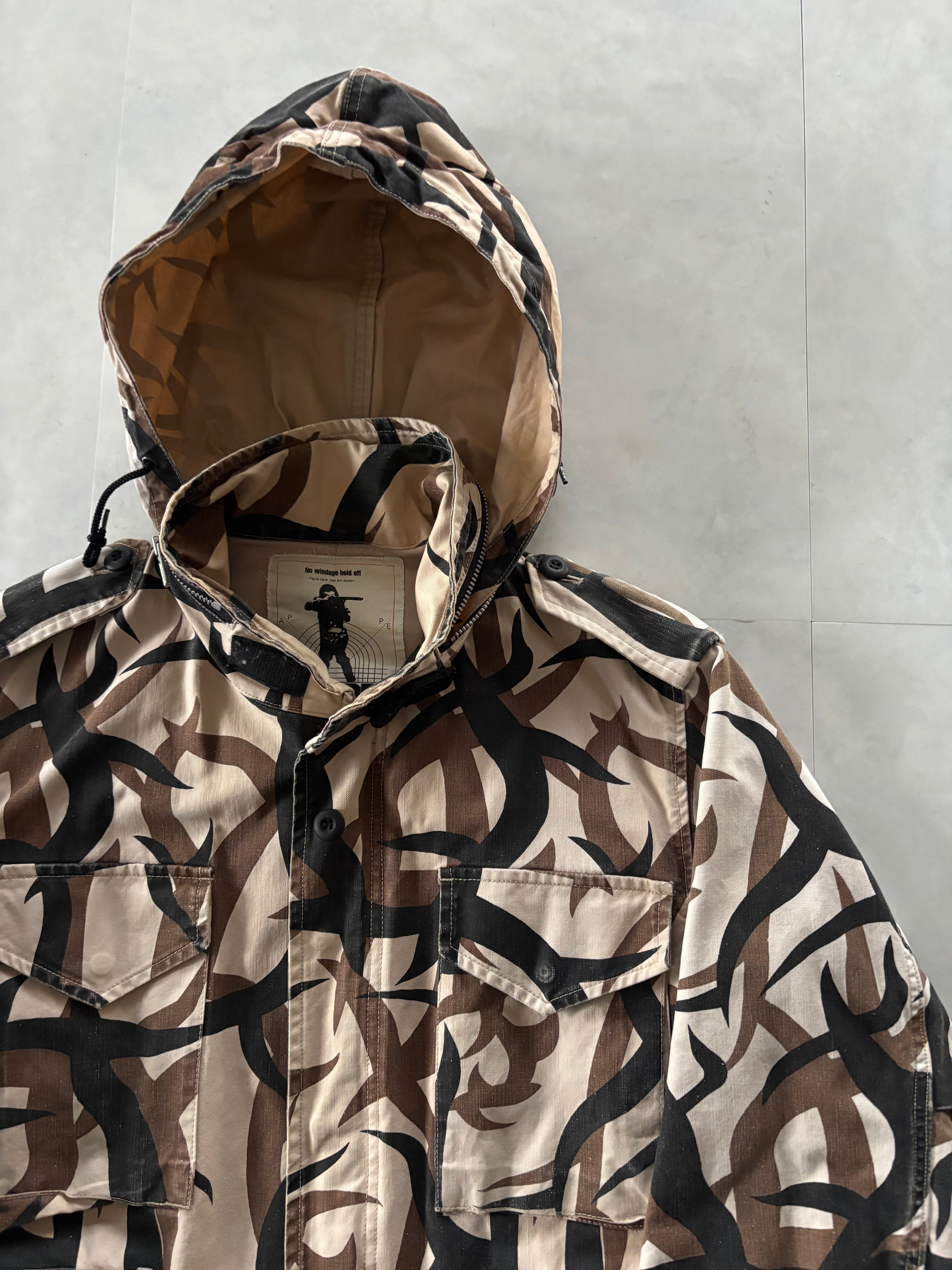 A BATHING APE® Archive Tribal Camo Hooded Jacket