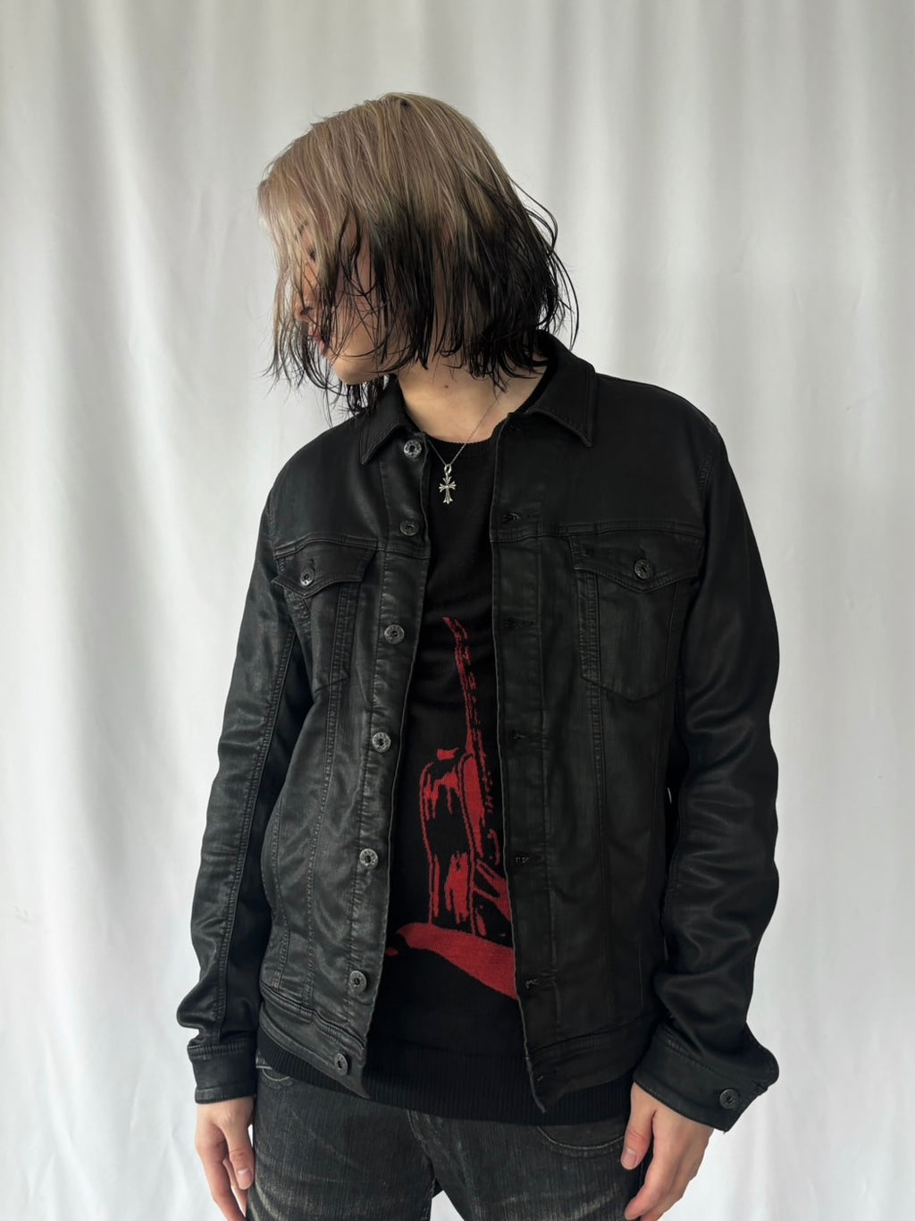 DIESEL Dark Pulse Coating Jacket