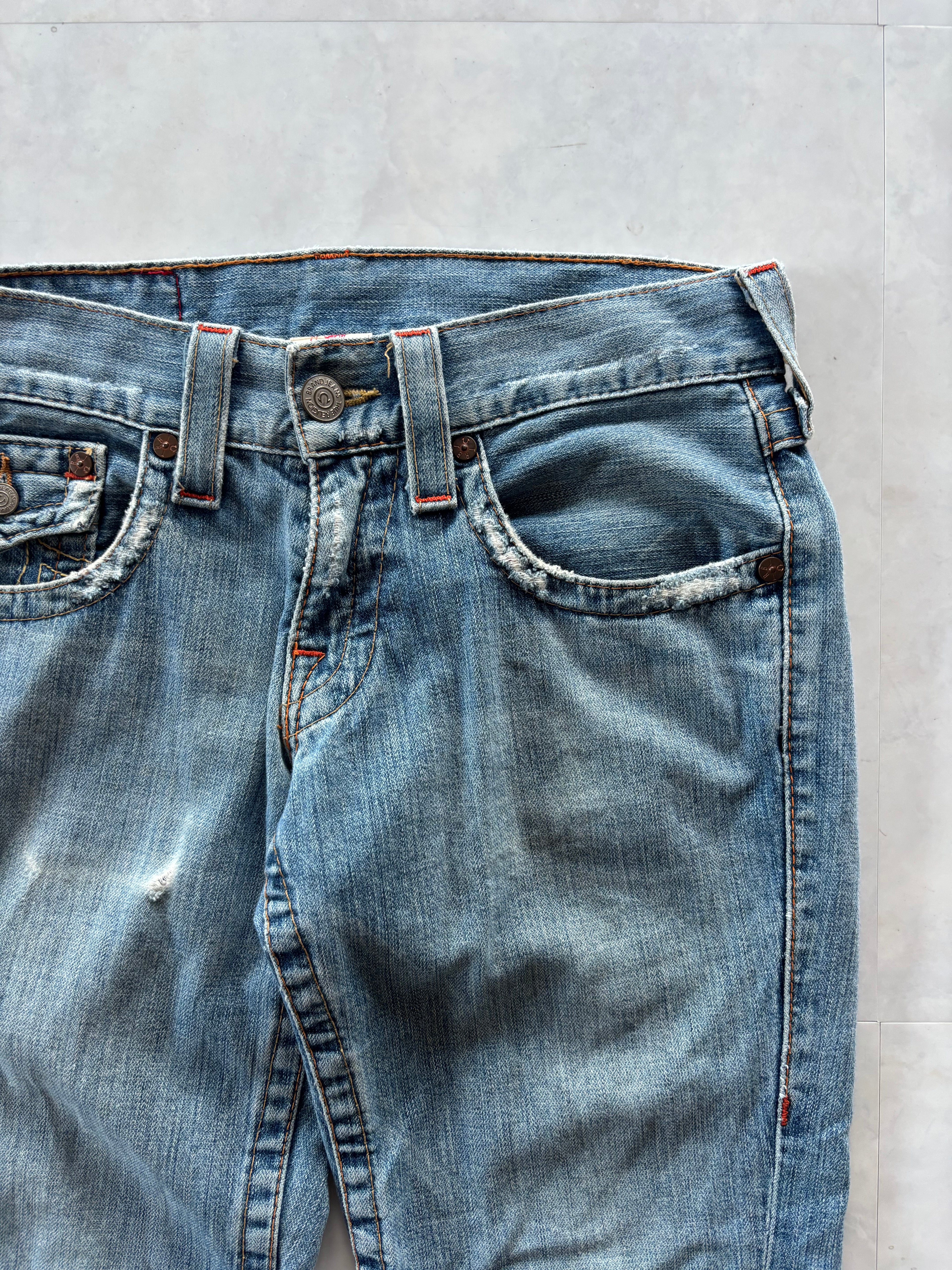 TRUE RELIGION flare denim pants