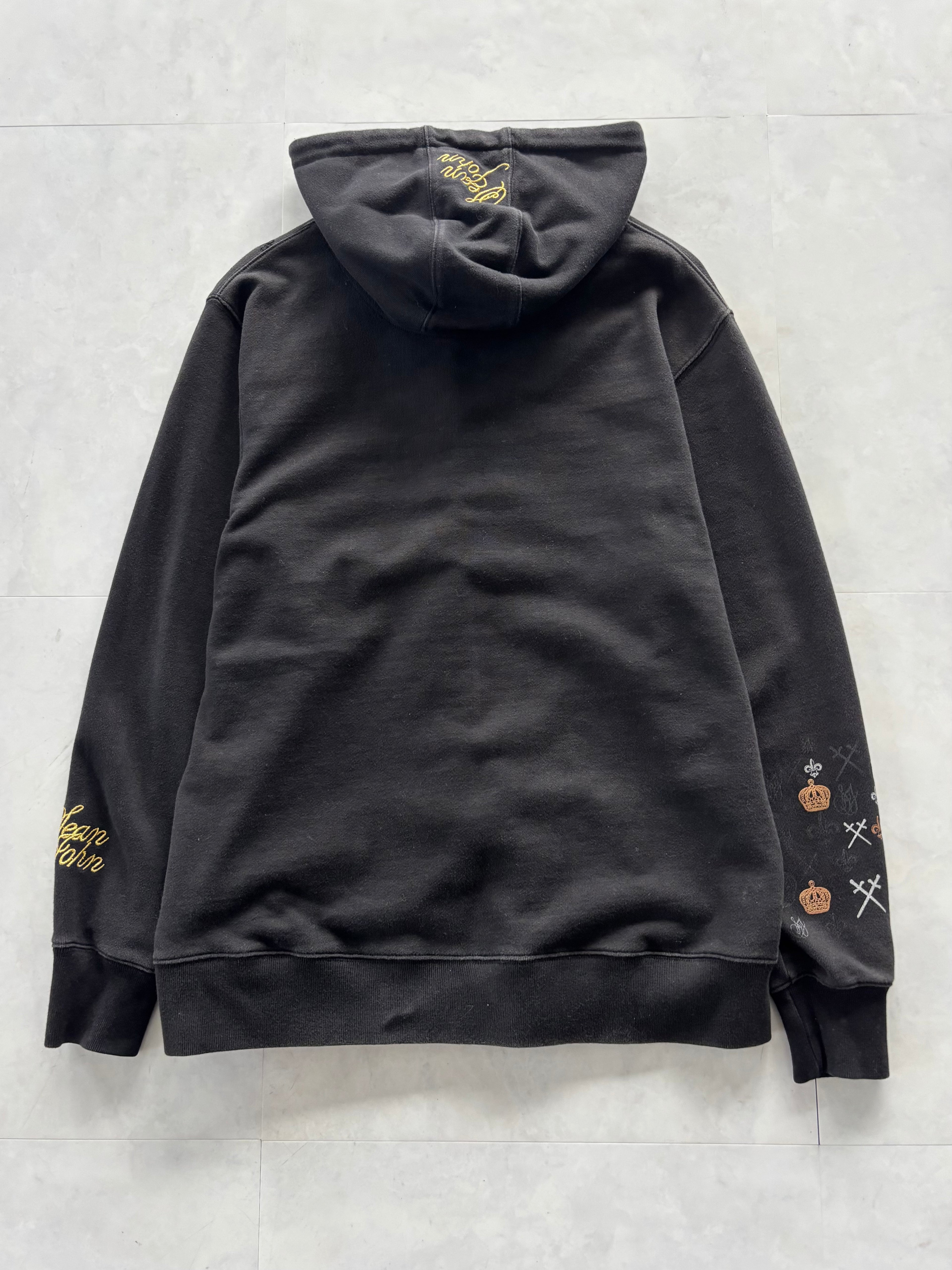 SEAN JOHN Royal Crest Embroidery Zip Hoodie