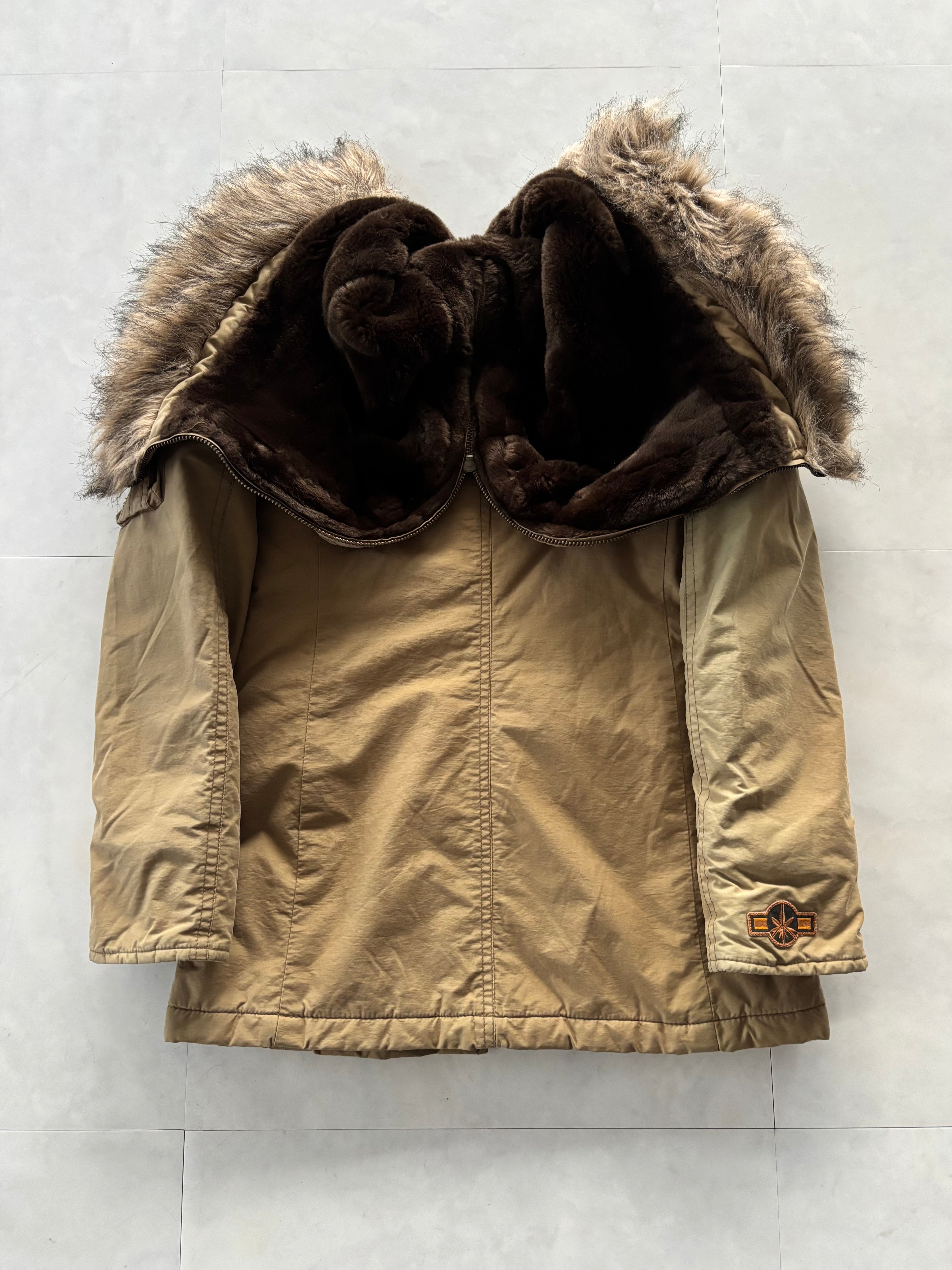 HYSTERIC GLAMOUR Skull Badge Military Mods Coat