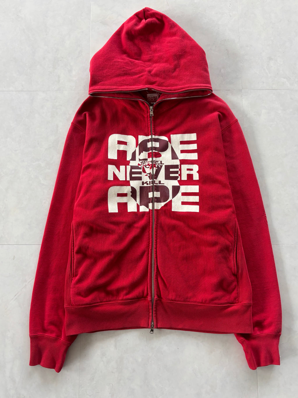 A BATHING APE® 2000s ASNKA Big Logo Zip Hoodie