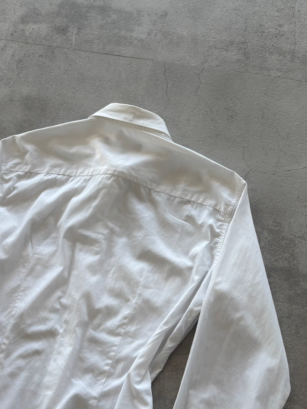RAF SIMONS ARCHIVE MINIMAL WHITE SHIRT
