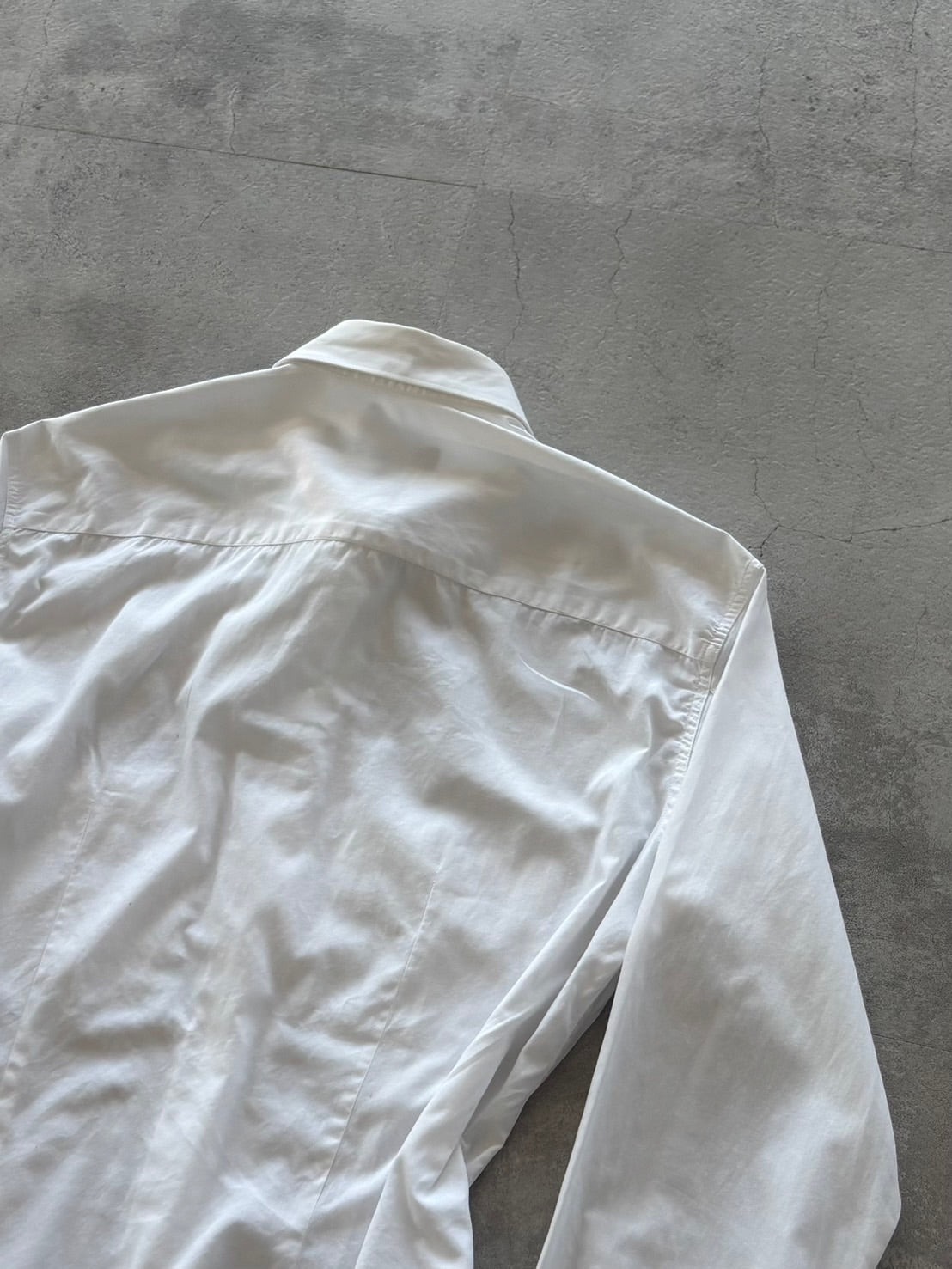 RAF SIMONS ARCHIVE MINIMAL WHITE SHIRT