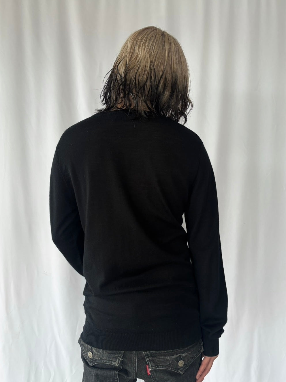 HYSTERIC GLAMOUR Red Girl Graphic Knit