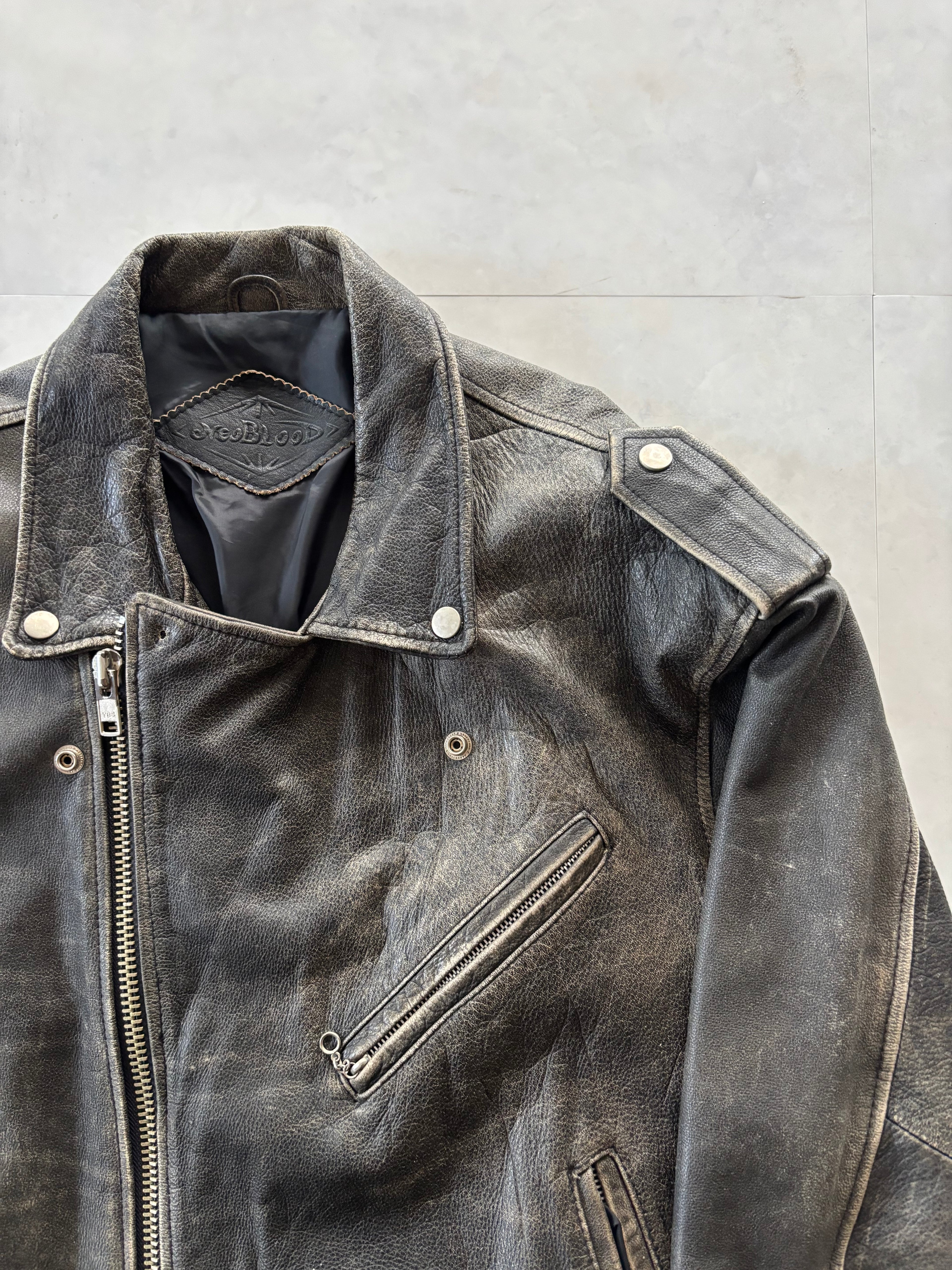 Vintage Double Riders Leather Jacket