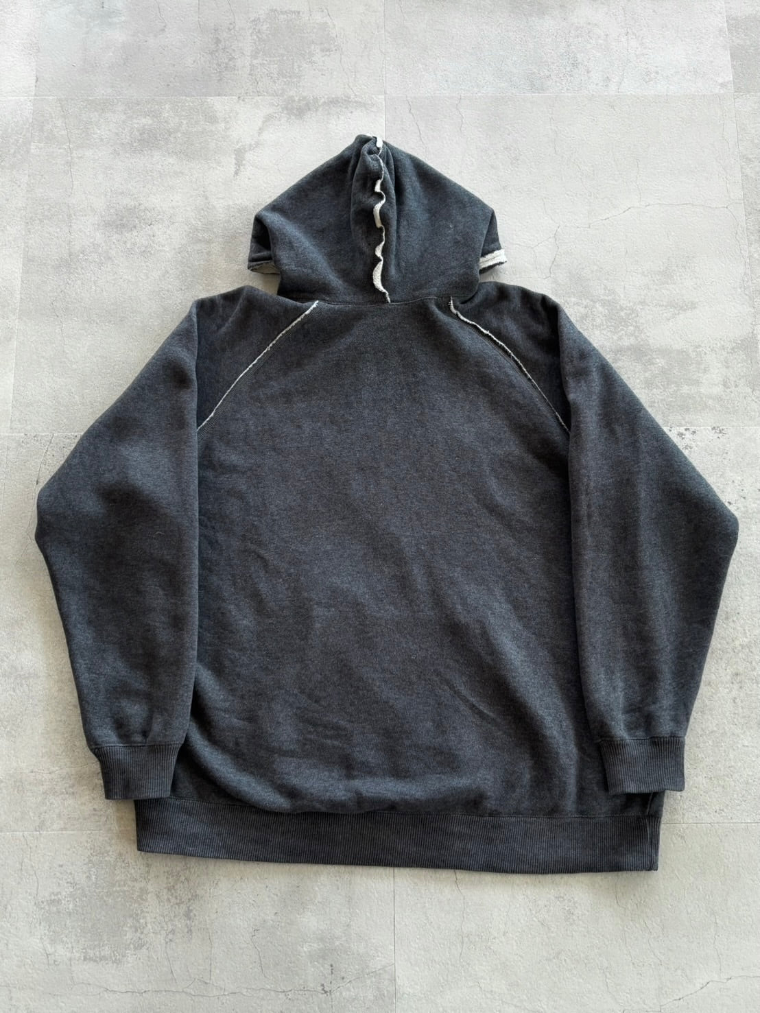 PPFM Anatomy Skull Raw-Cut Hoodie