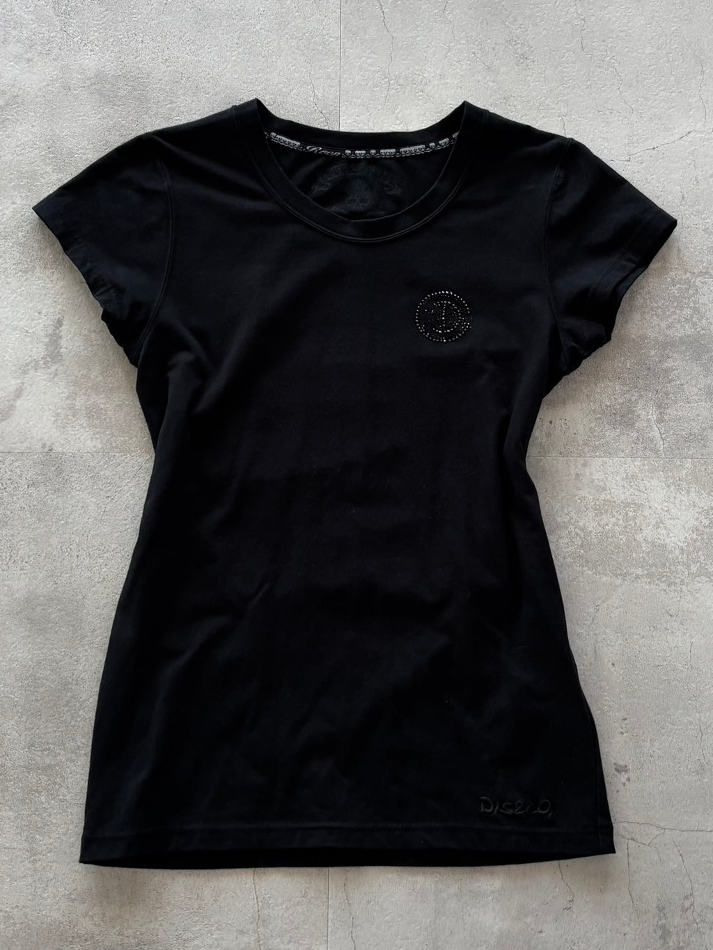 ROEN STAR SKULL BACK PRINT TEE
