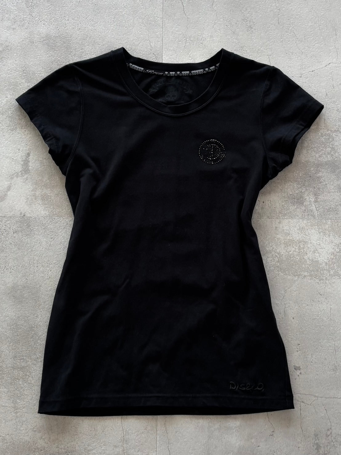 ROEN STAR SKULL BACK PRINT TEE