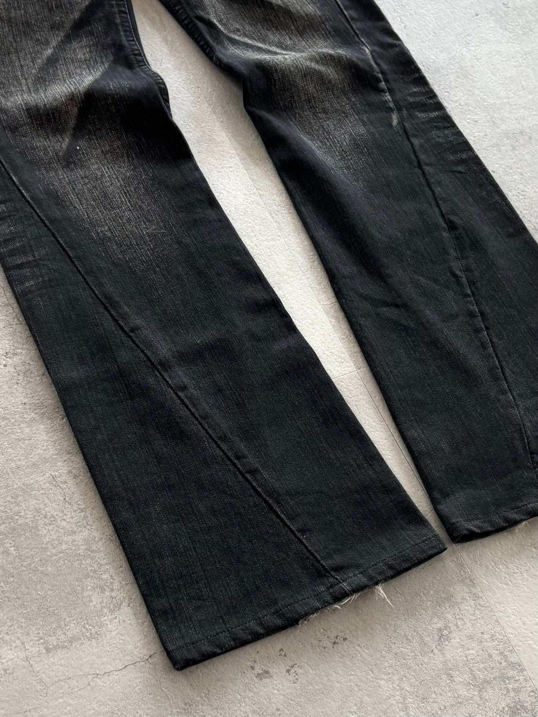 TORNADO MART flare denim pants