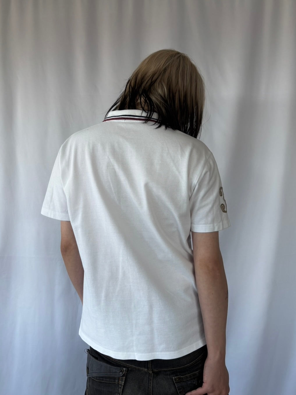 NICOLE CLUB UNION CREST POLO SHIRT