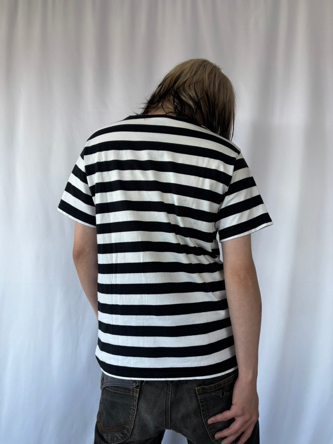 NUMBER (N)INE I LOVE GOTHAM BORDER TEE