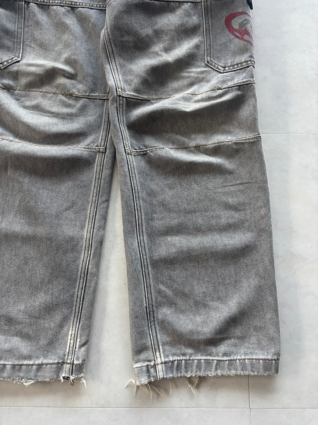 PIKO Multi-Stitch Work Cargo Denim