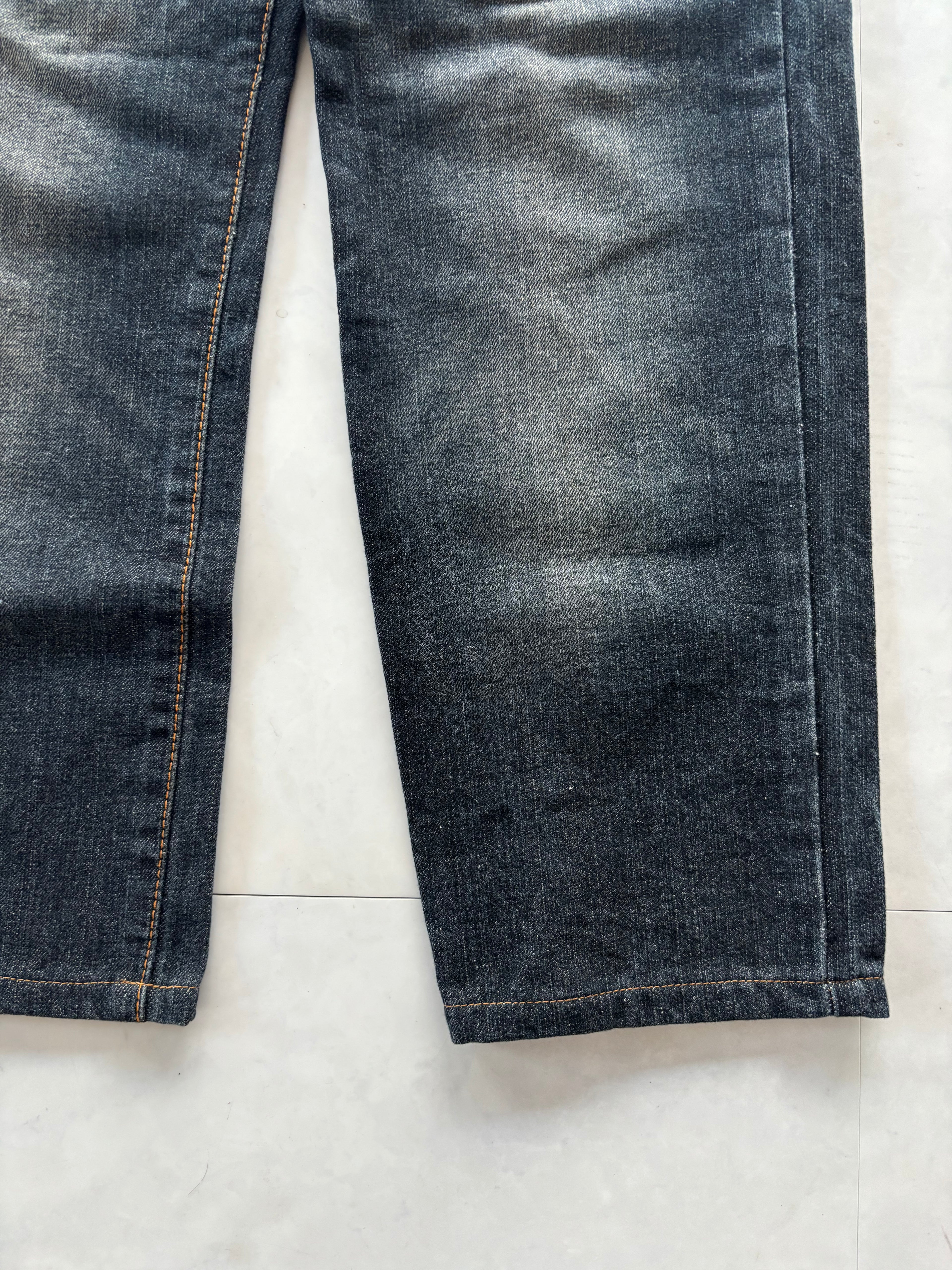 CHRISTIAN AUDIGIER embroidery denim pants