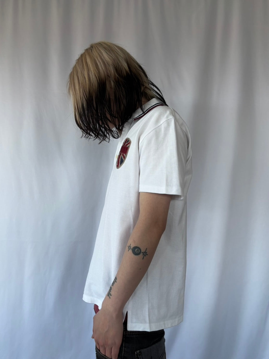 NICOLE CLUB UNION CREST POLO SHIRT