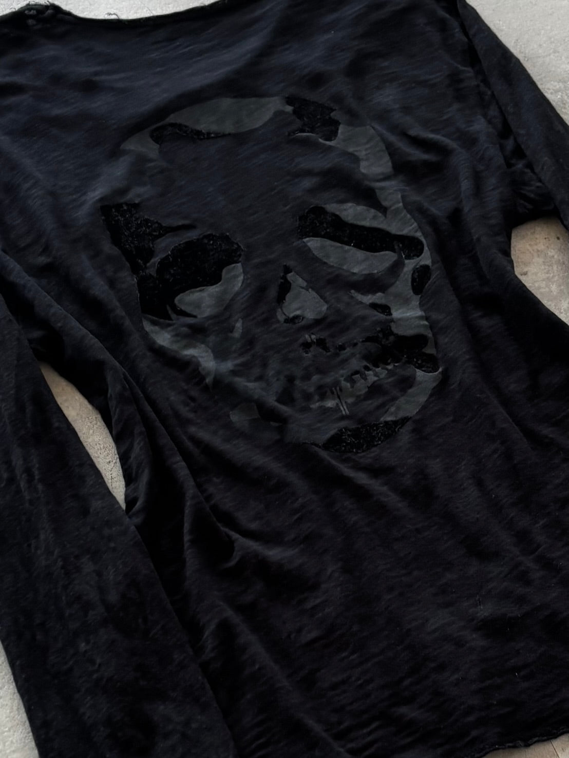 ZADIG&VOLTAIRE Shadow Skull Long Sleeve