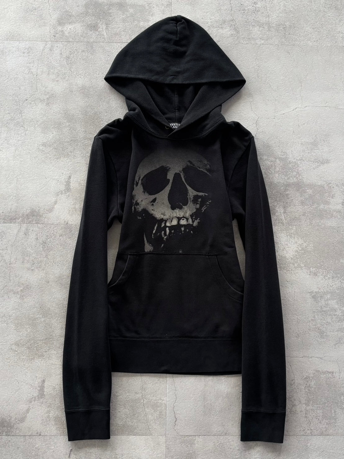 HYSTERIC GLAMOUR BLOOD SKULL BERRY HOODIE