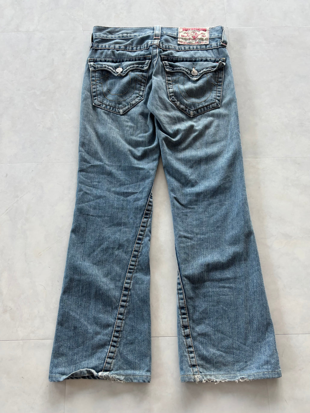 TRUE RELIGION flare denim pants