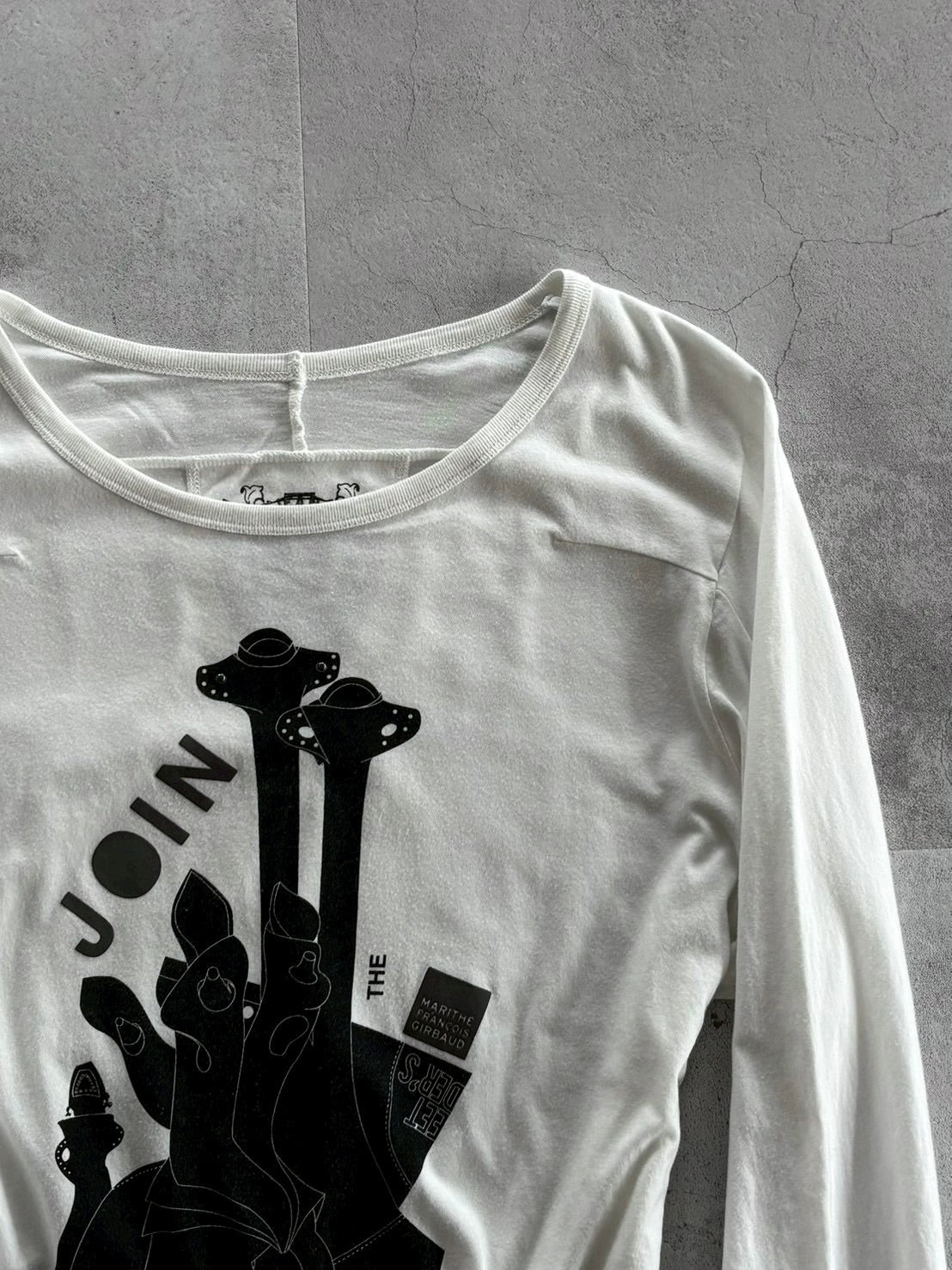 MARITHE + FRANCOIS GIRBAUD Art Graphic Long Sleeve