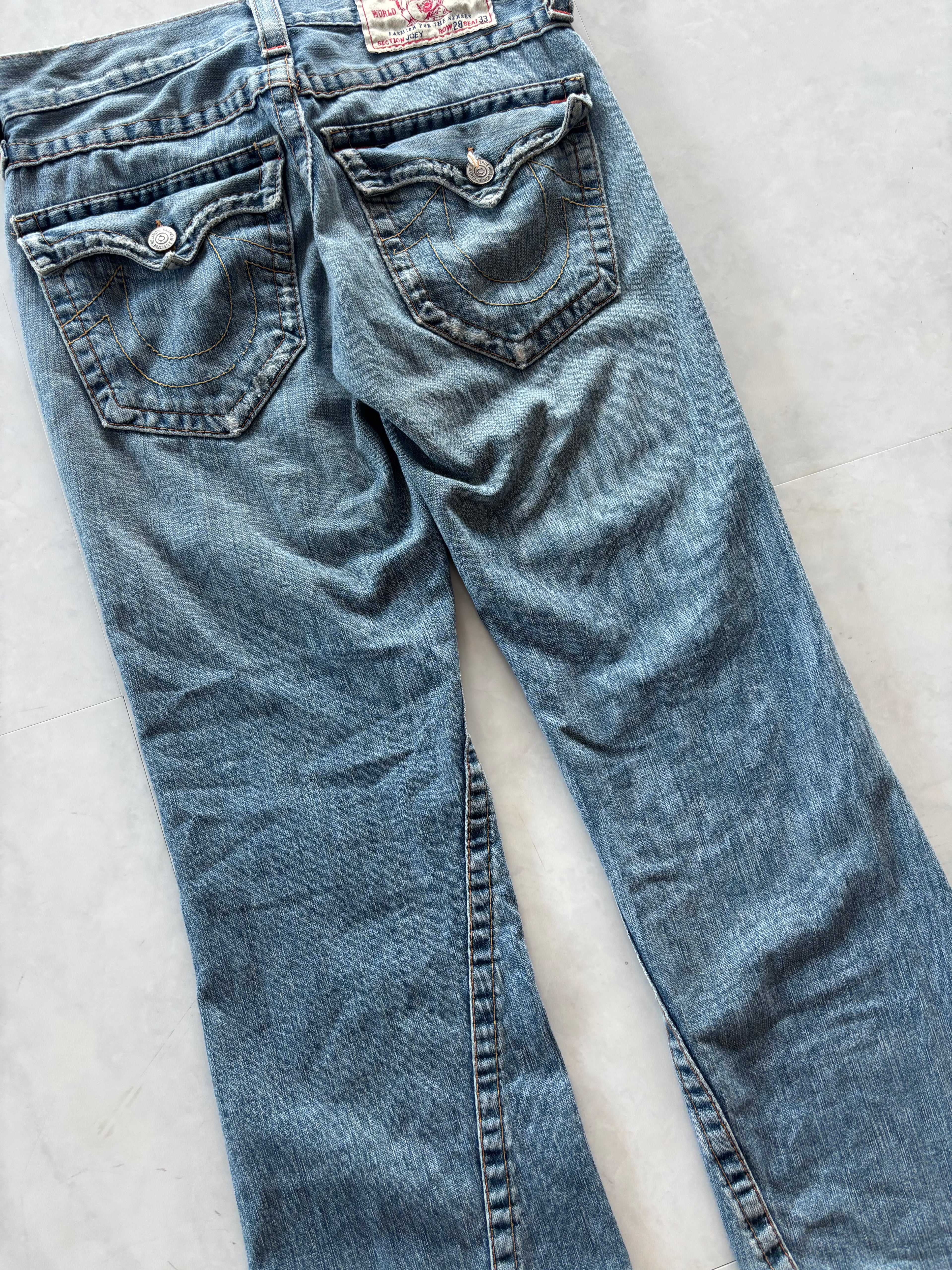 TRUE RELIGION flare denim pants