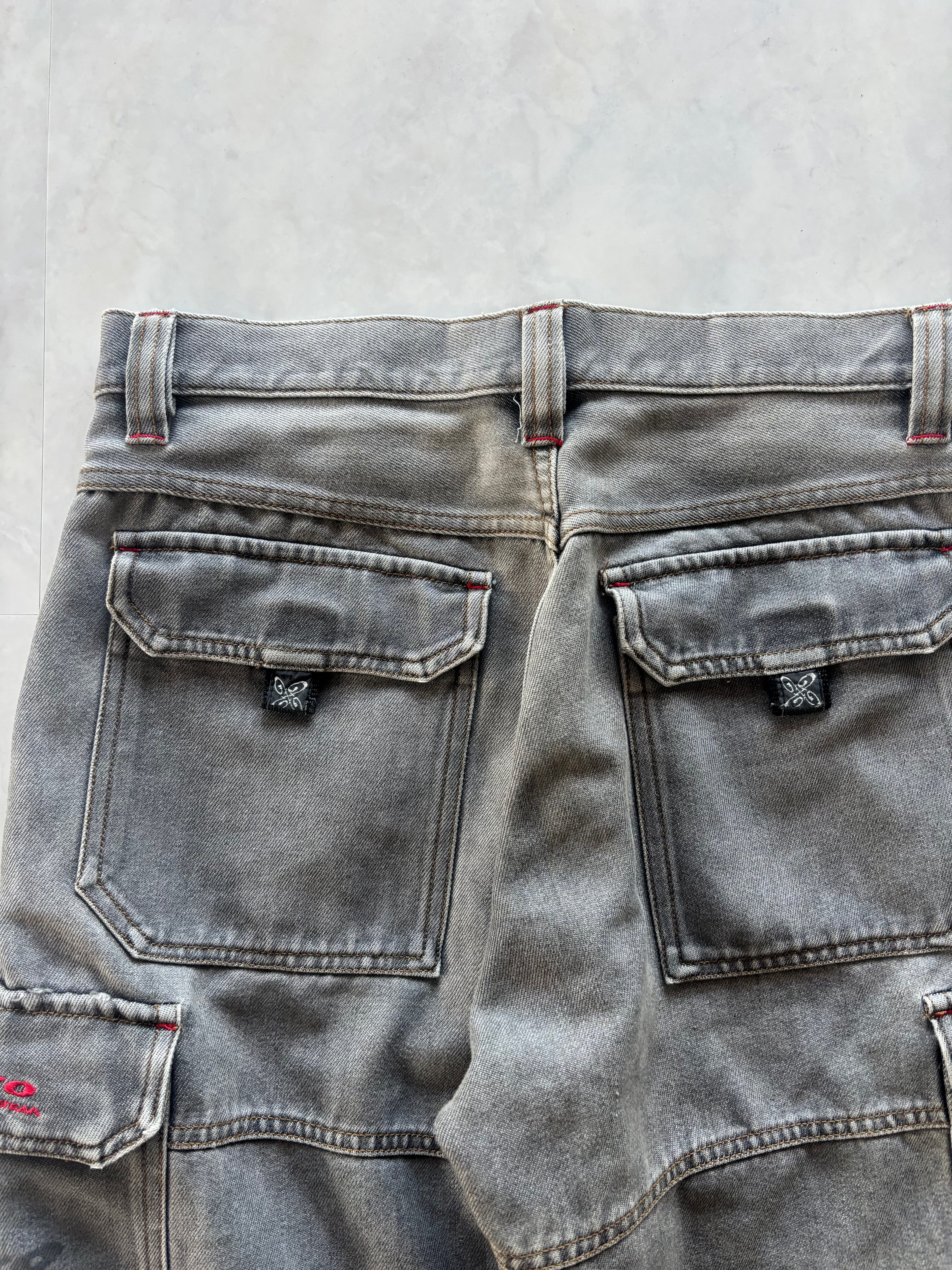 PIKO Multi-Stitch Work Cargo Denim