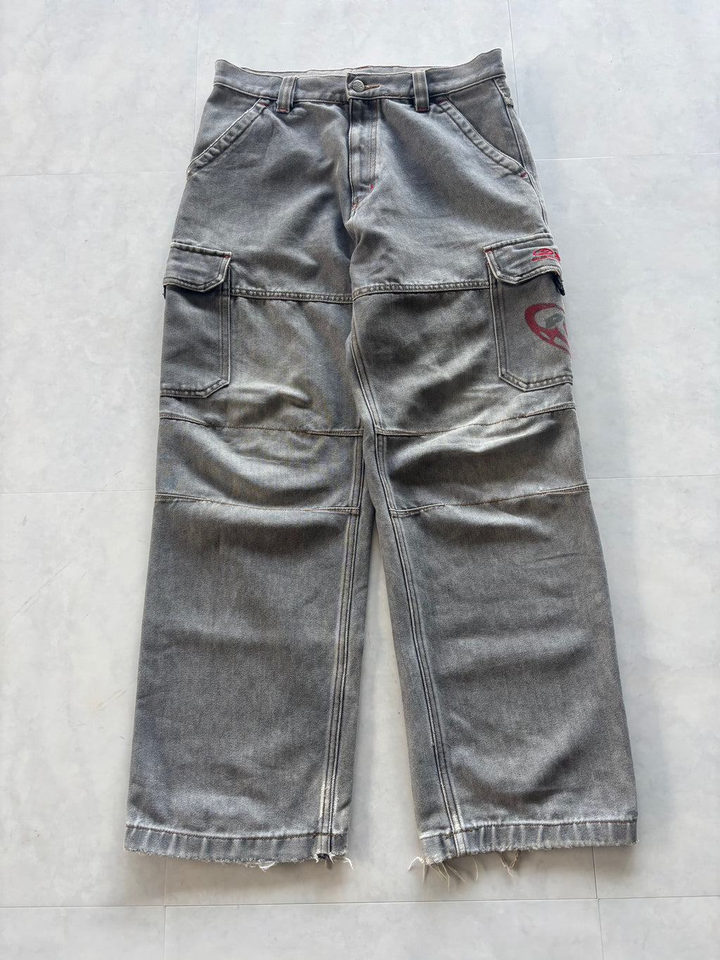 PIKO Multi-Stitch Work Cargo Denim