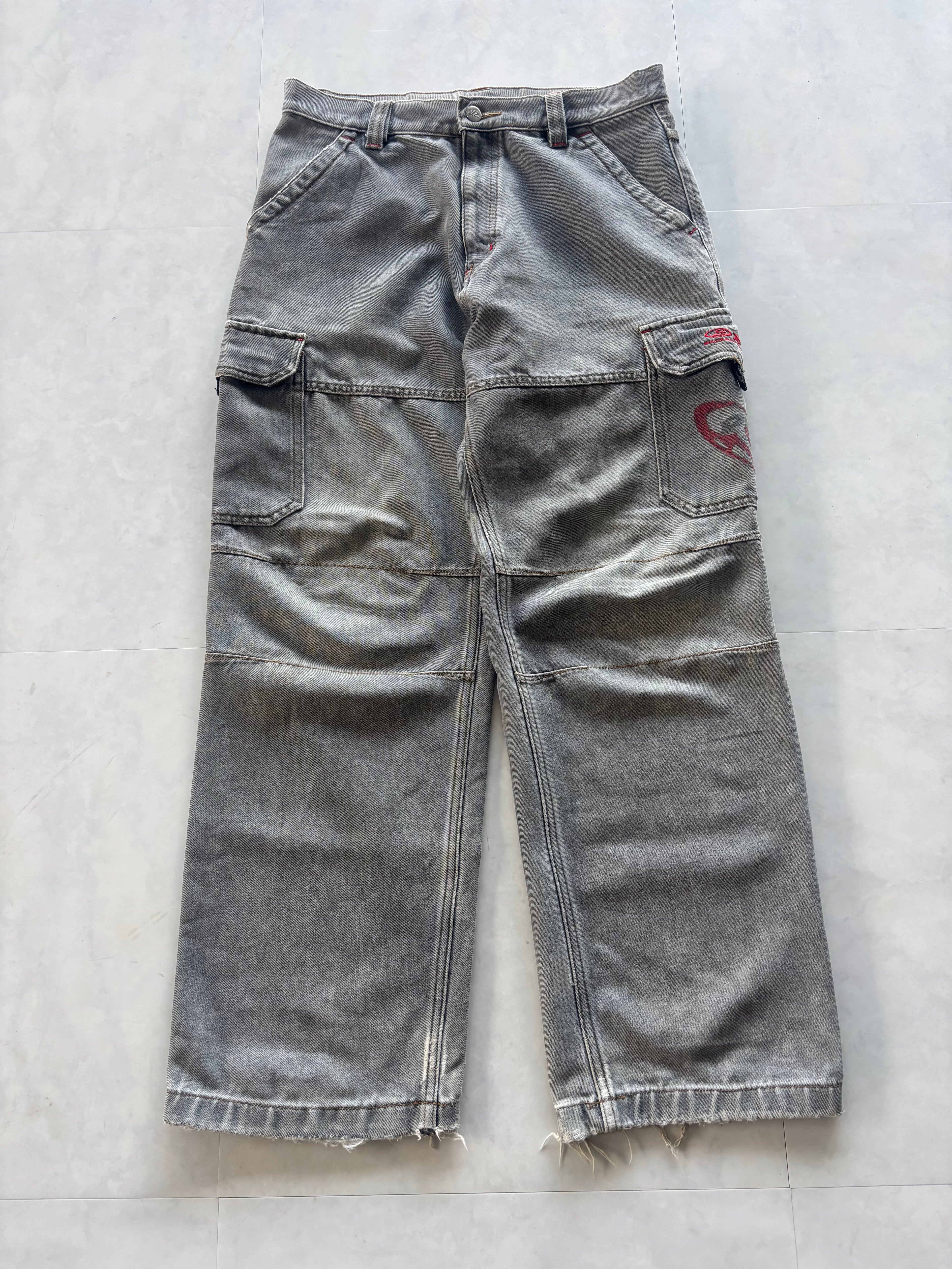 PIKO Multi-Stitch Work Cargo Denim