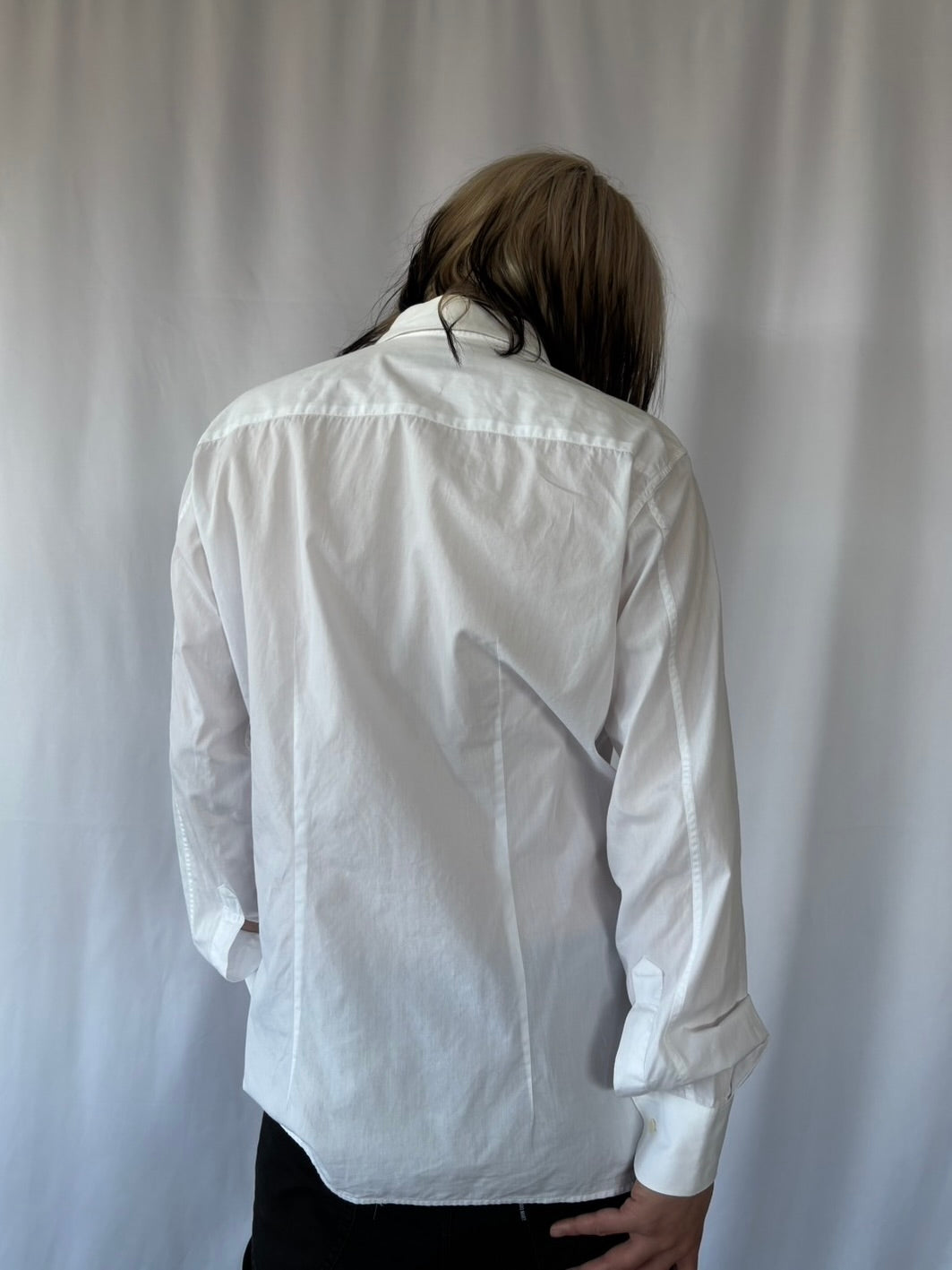 RAF SIMONS ARCHIVE MINIMAL WHITE SHIRT