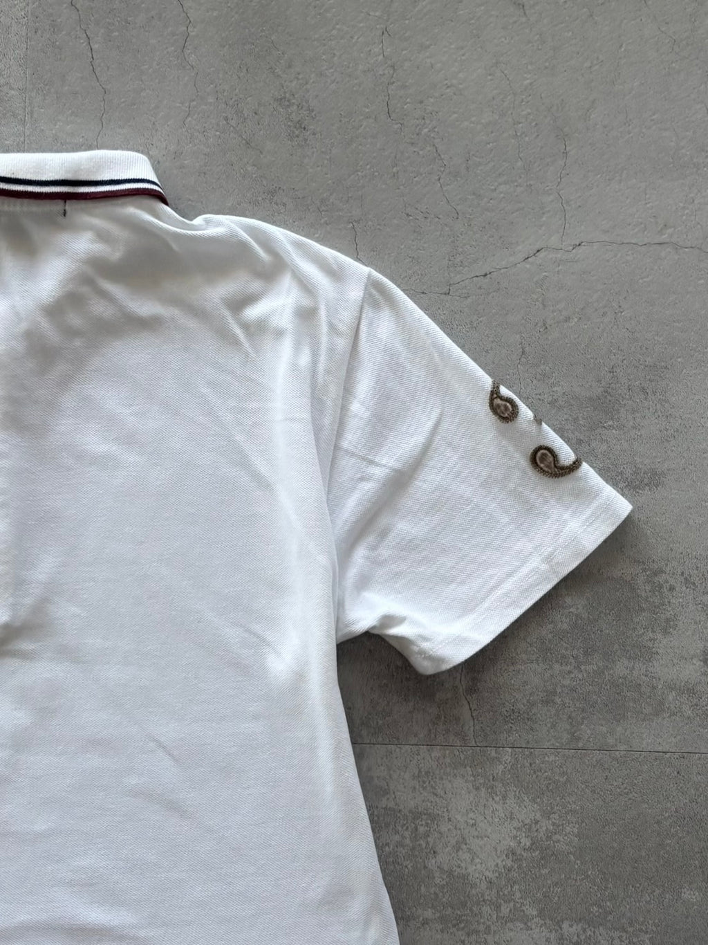 NICOLE CLUB UNION CREST POLO SHIRT