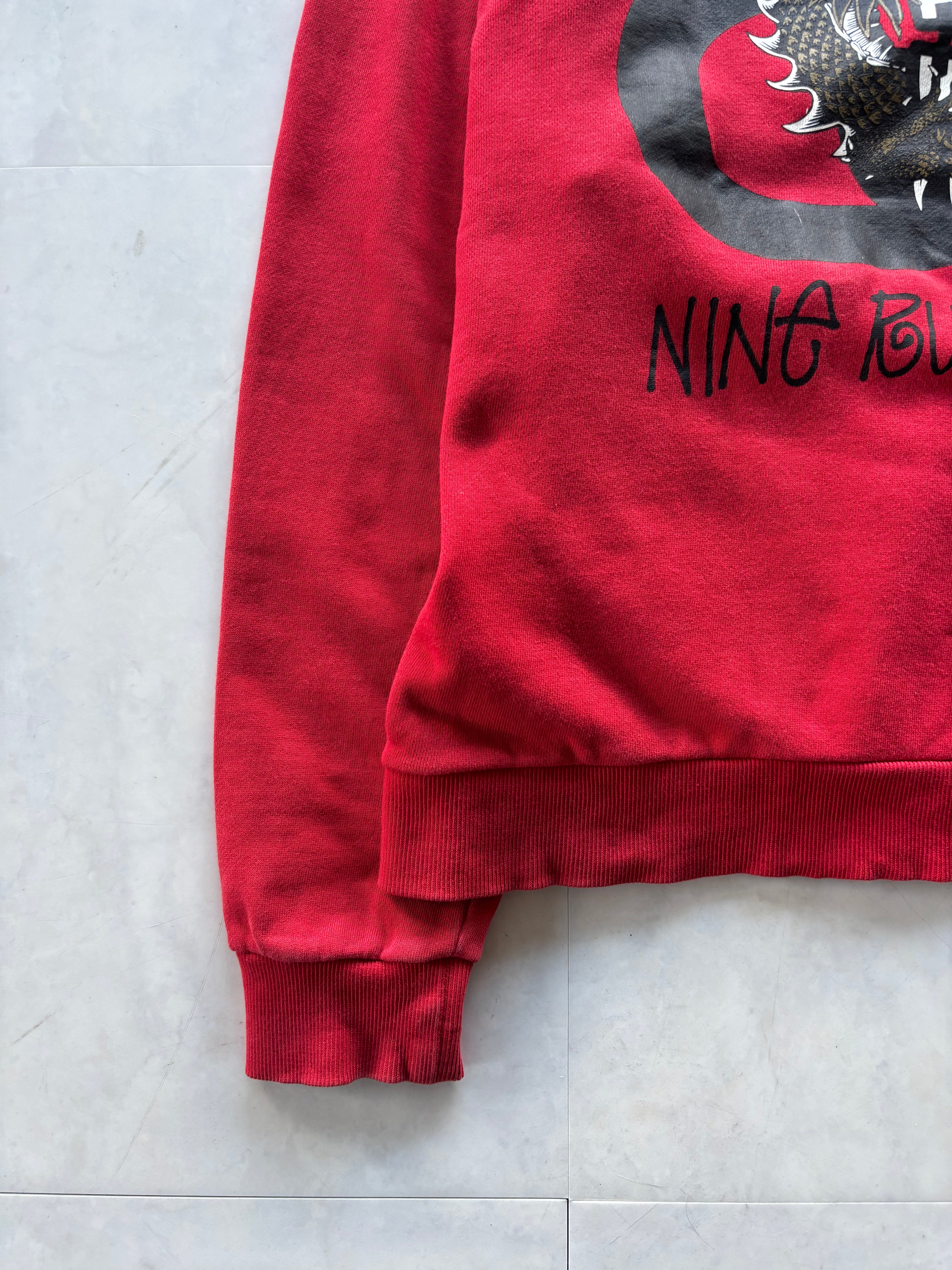 STUSSY Dragon Skull Zip Hoodie