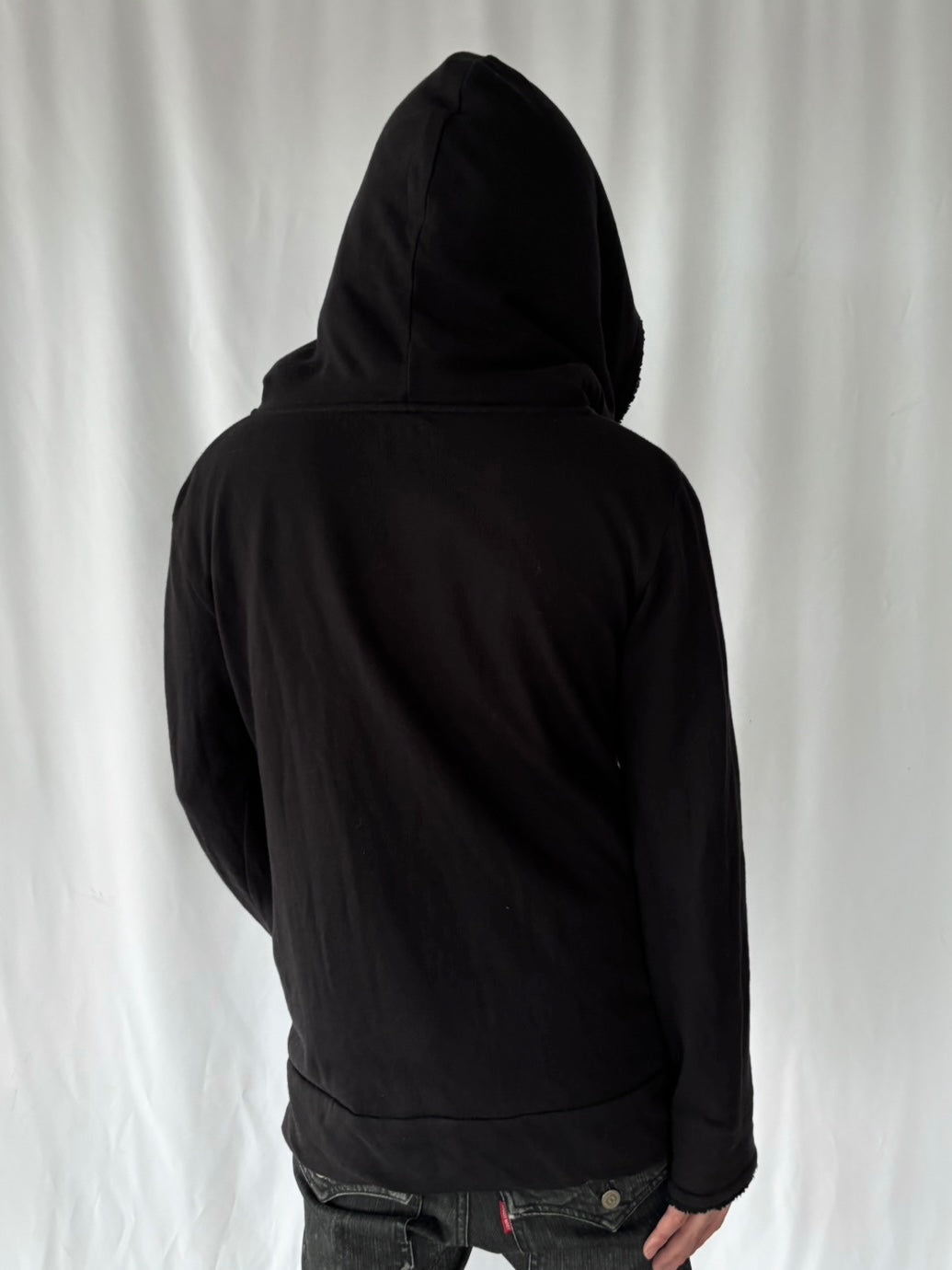 PPFM Studded Sherpa Hood Zip Hoodie
