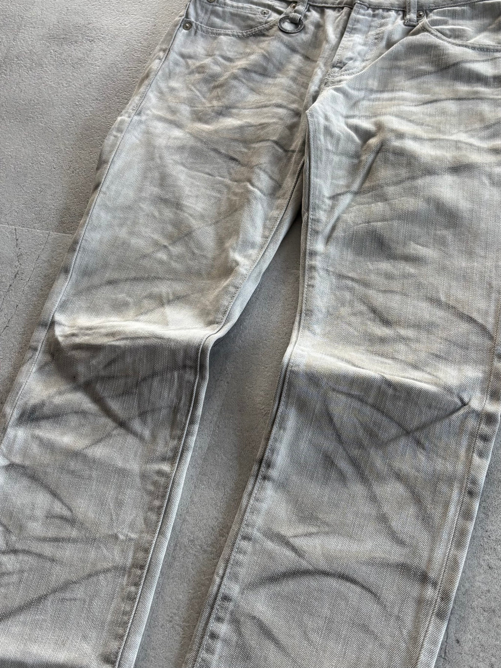 BUFFALO BOBS Ice Wash Wrinkle Denim