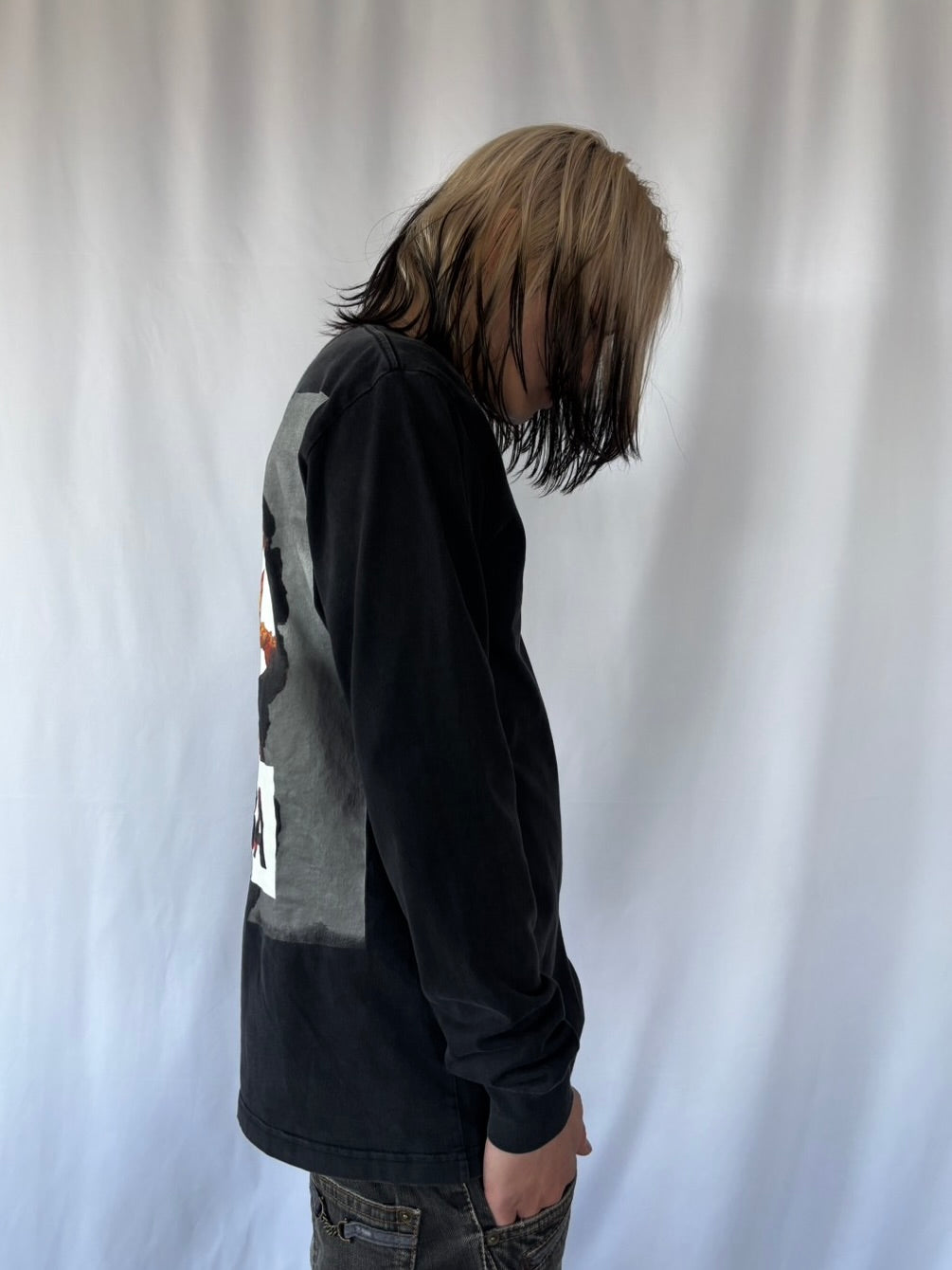 HBA 69 FIRE BACK PRINT LONG SLEEVE