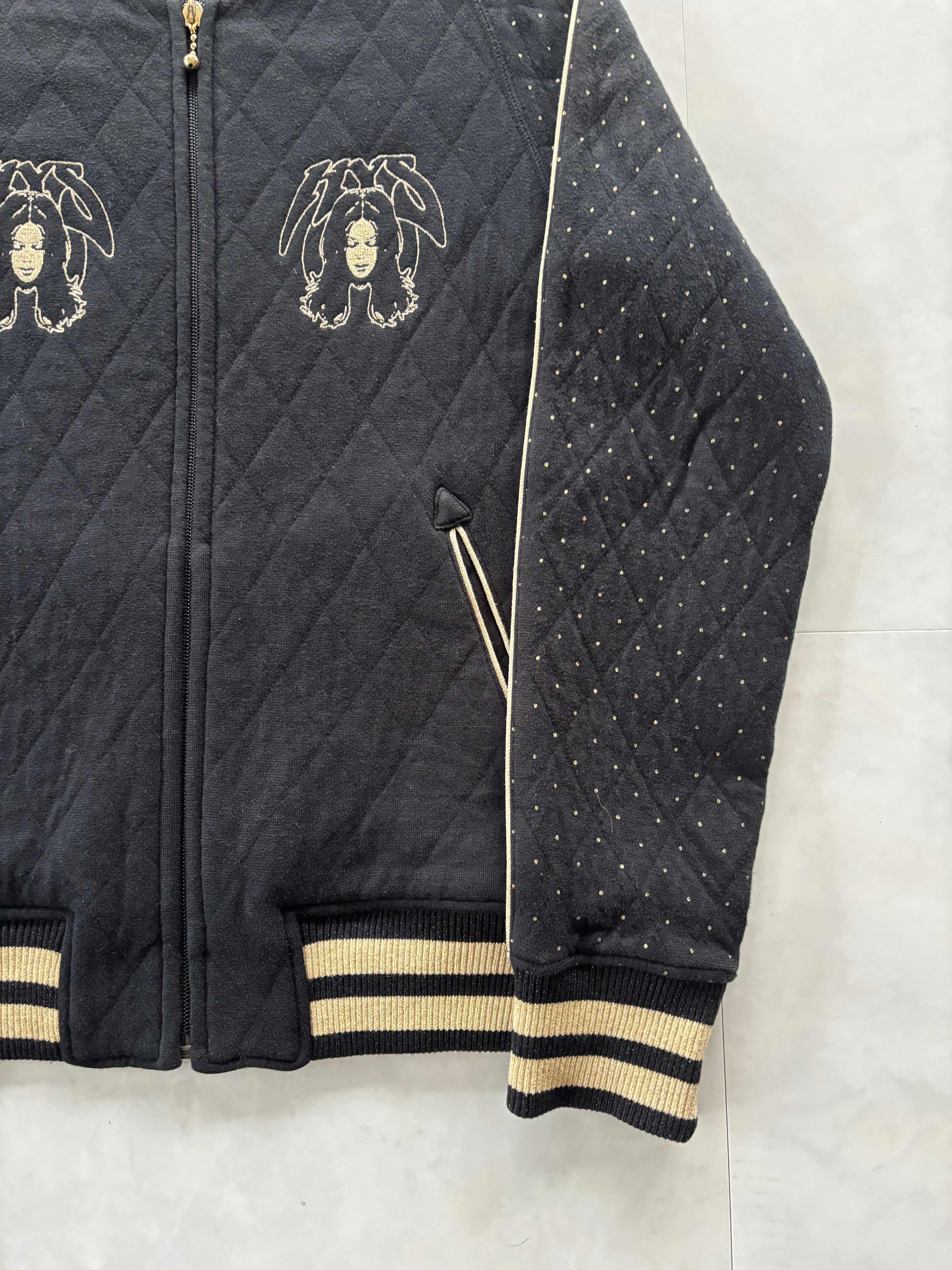 HYSTERIC GLAMOUR Gold Vibes Quilted Jacket