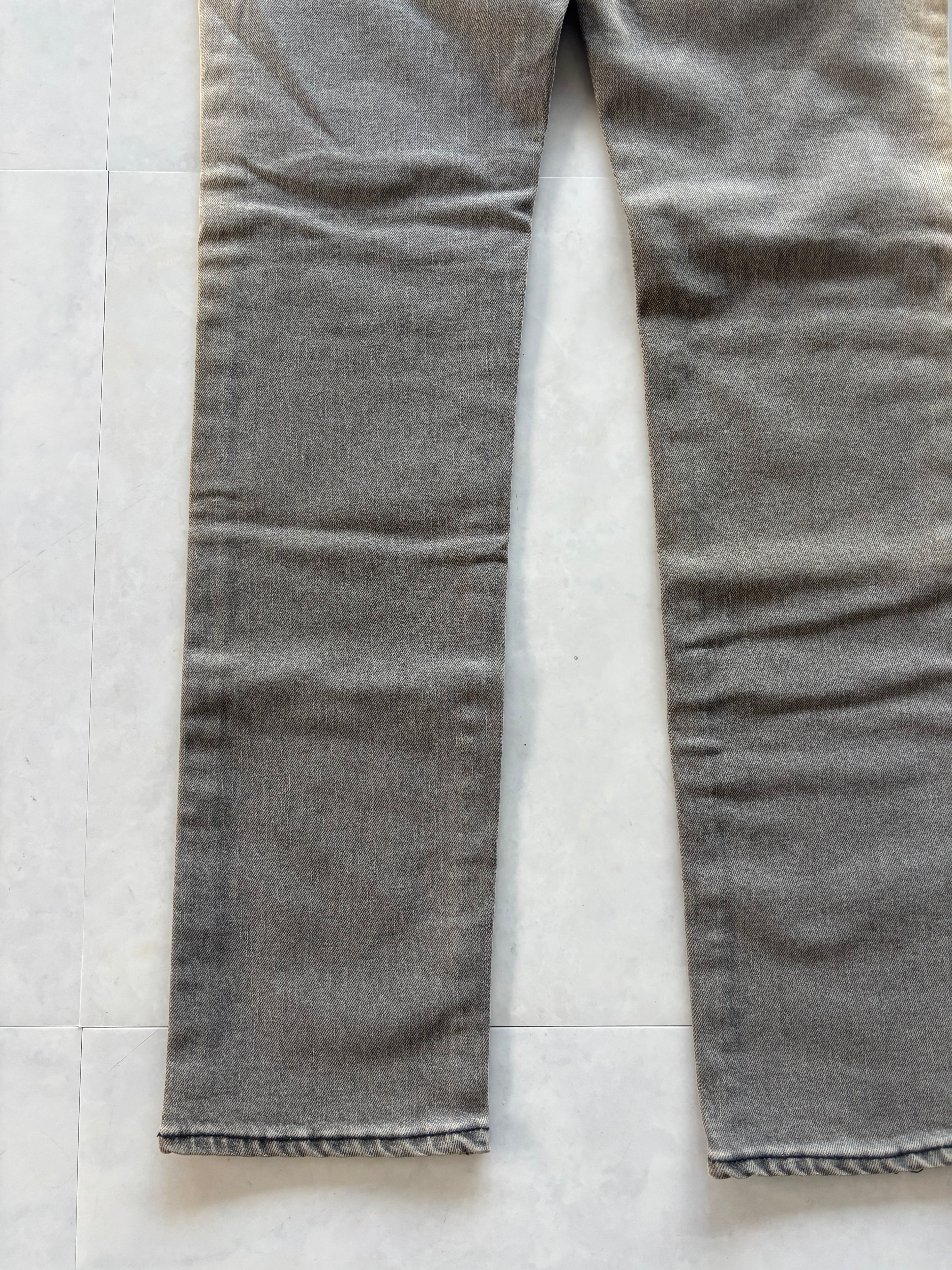 PHENOMENON Back Logo Stitch Denim