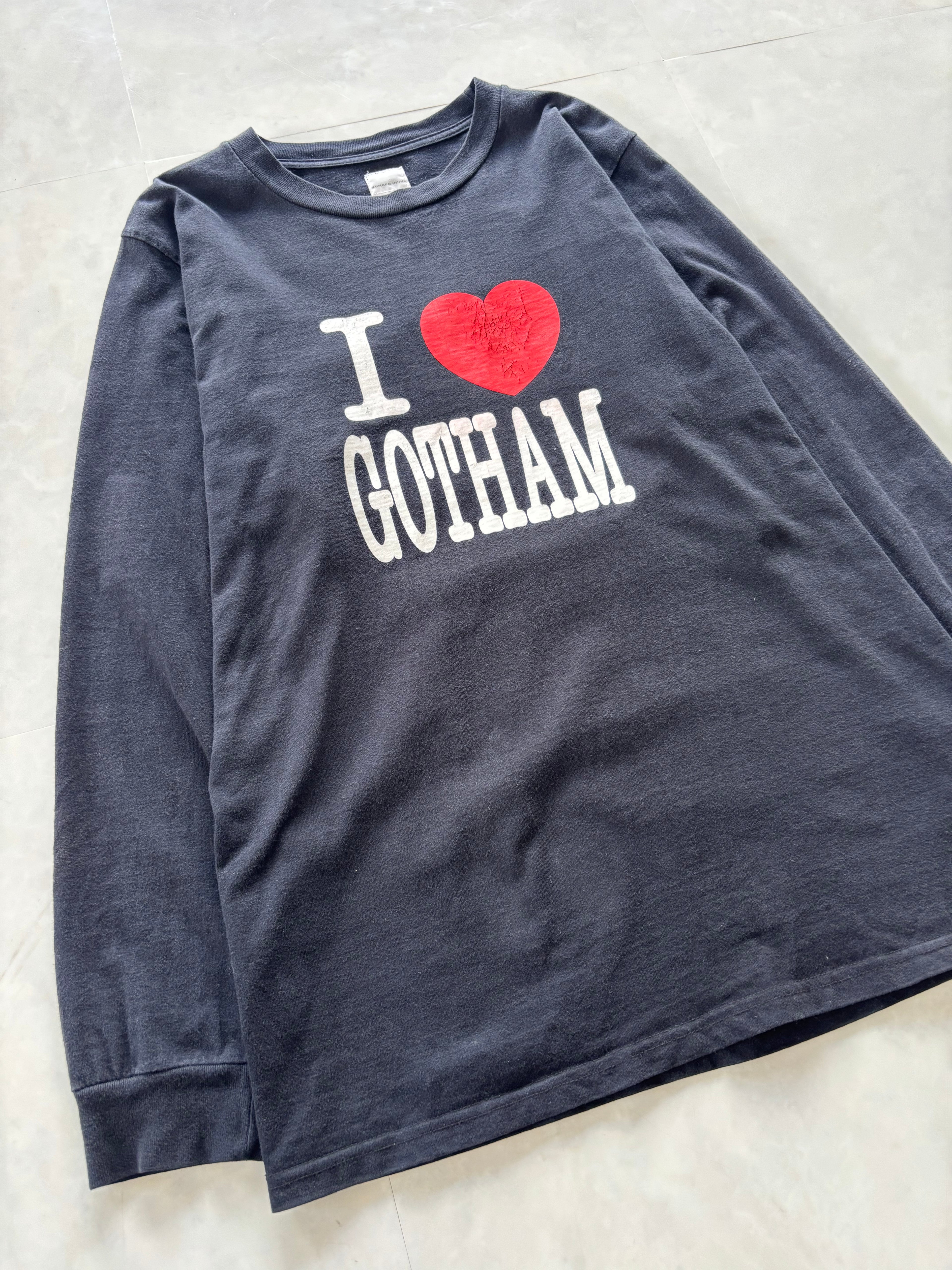 NUMBER (N)INE  I♡GOTHAM Long Sleeve Tee