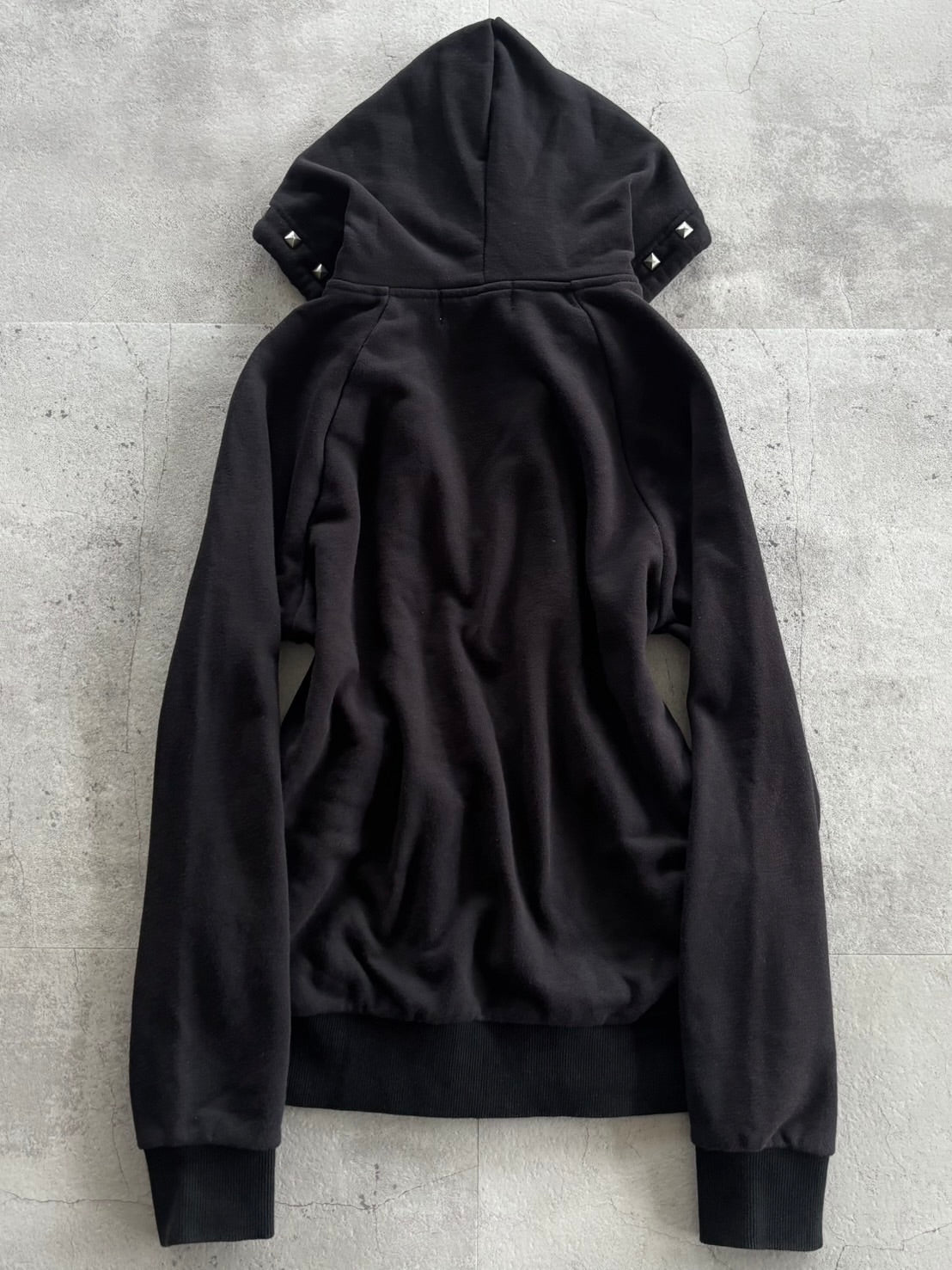 WORLD WIDE LOVE Full Stud Zip Hoodie