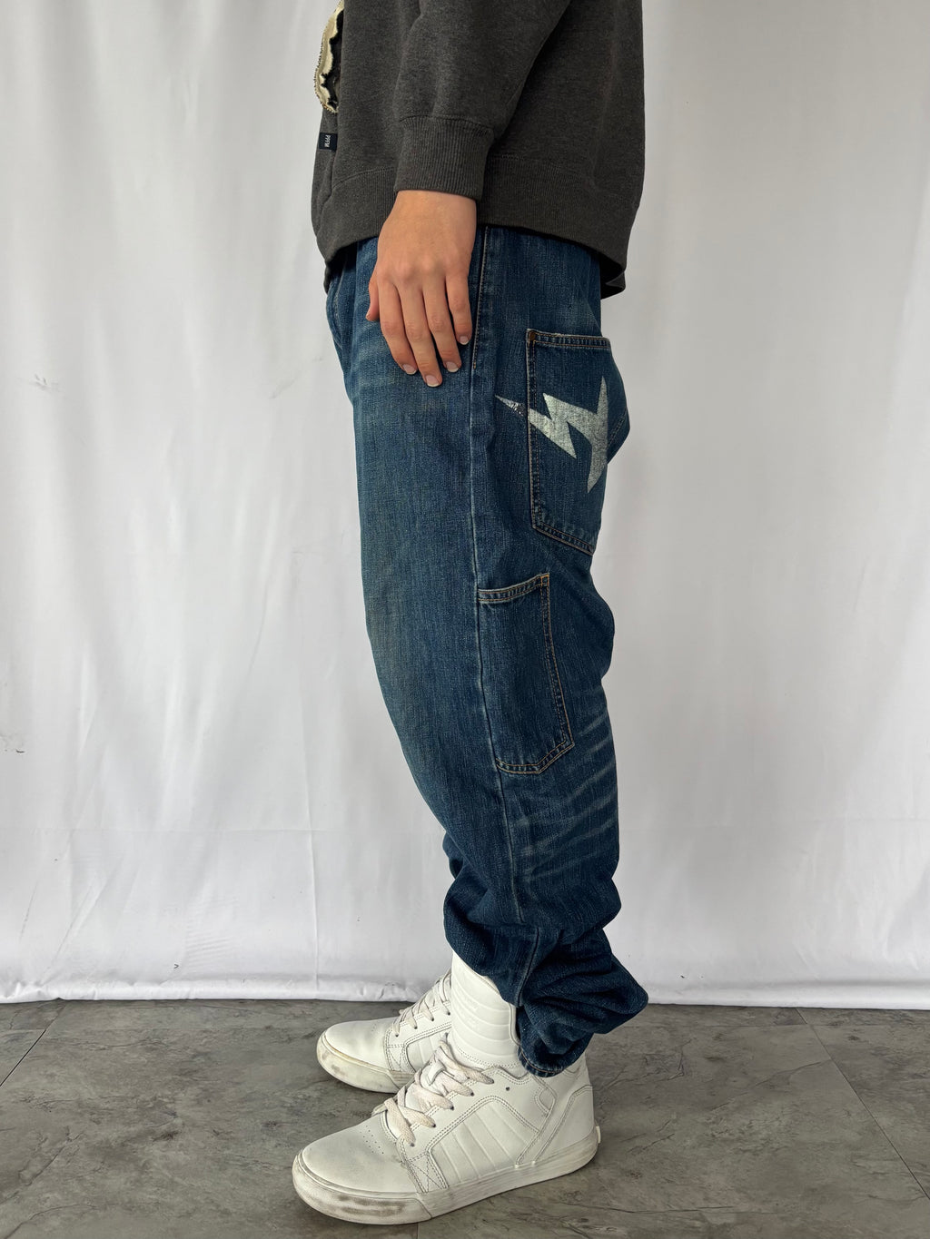 BAPE 2000s Star Painter Denim