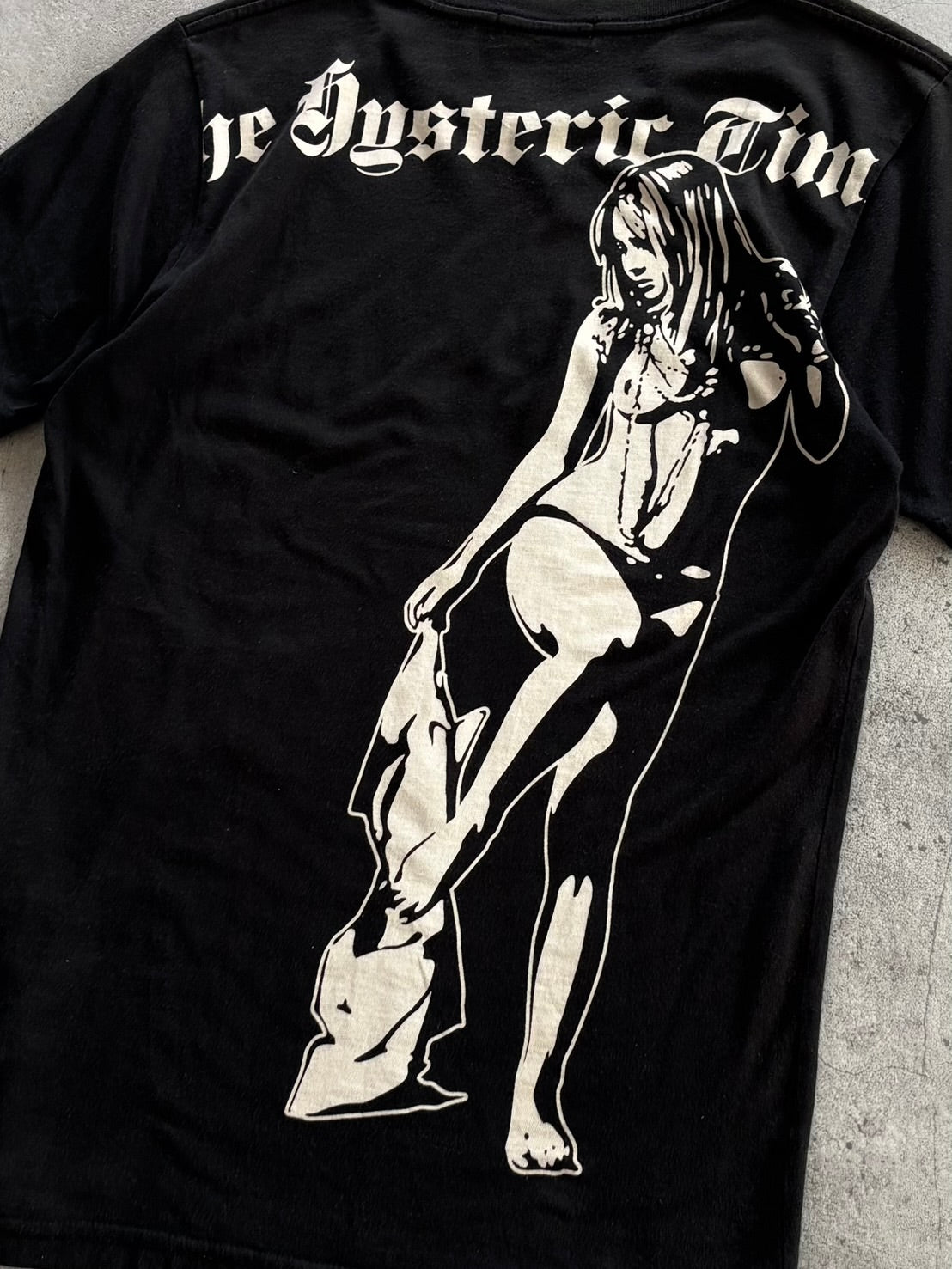 HYSTERIC GLAMOUR Back Girl Graphic Tee