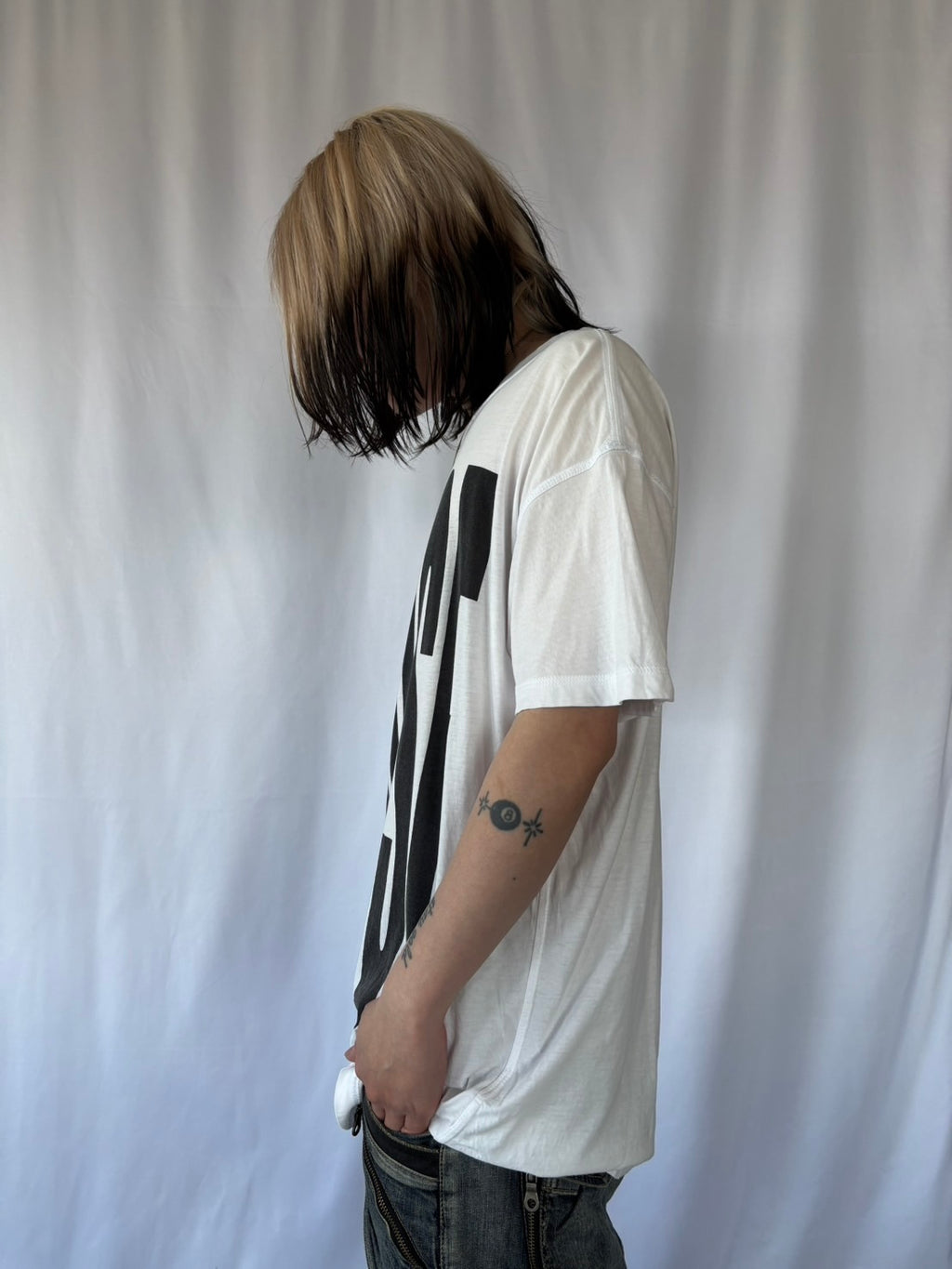 DIESEL PRAISE LOGO GRAPHIC TEE