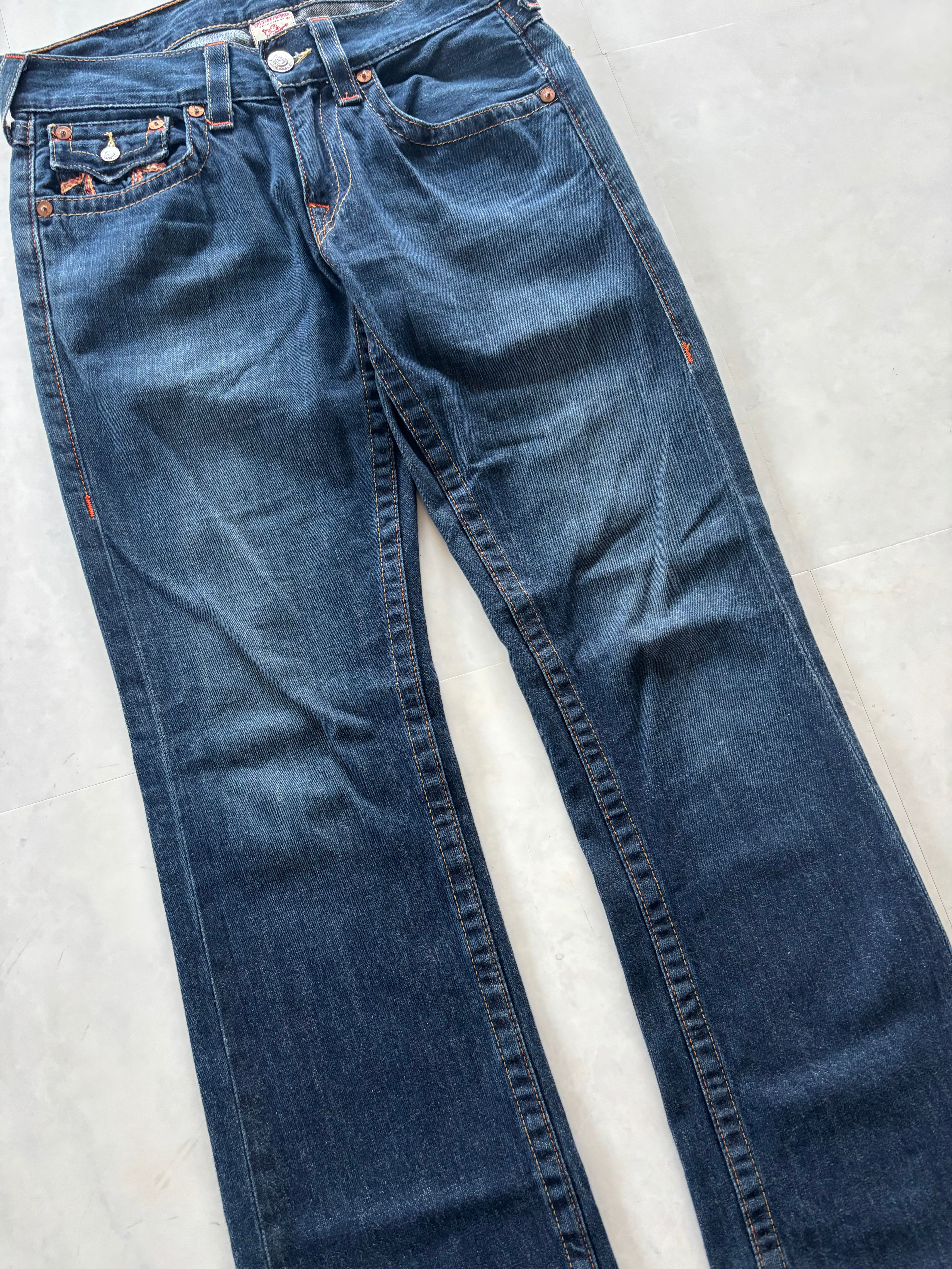 TRUE RELIGION flare denim pants