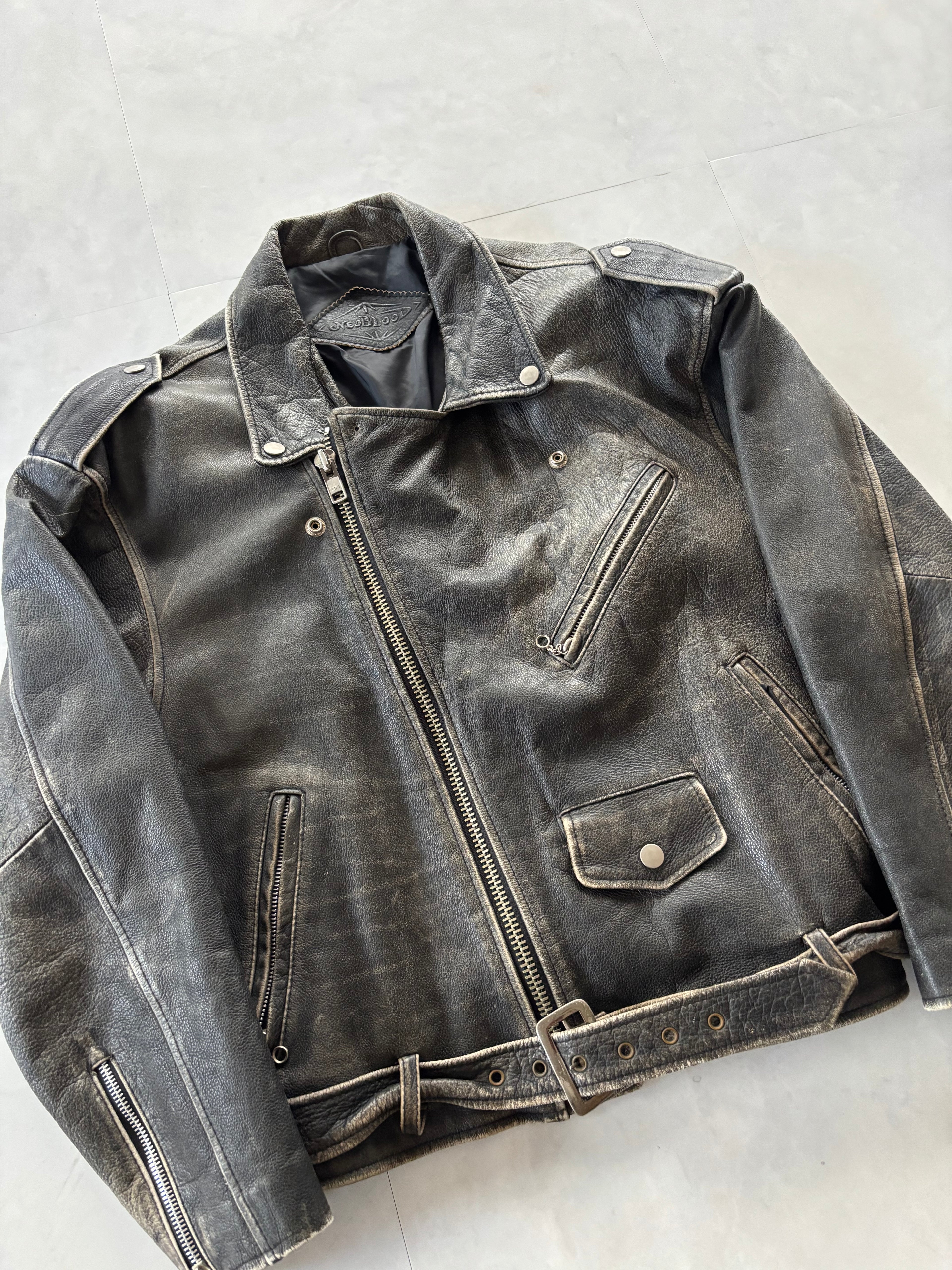 Vintage Double Riders Leather Jacket
